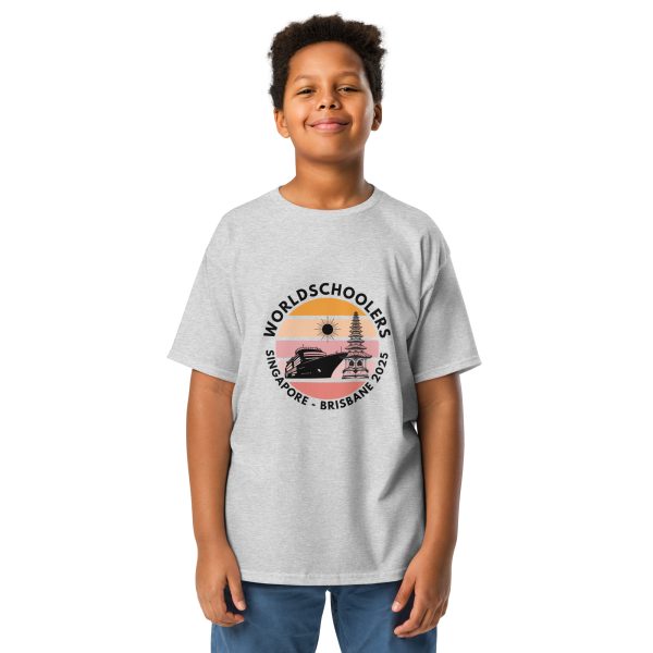 Youth Classic Tee | Black Font | Singapore - Brisbane 2025