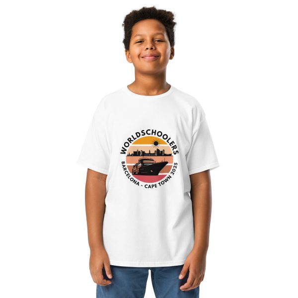 Youth Classic Tee | Black Font | Barcelona - Cape Town 2025