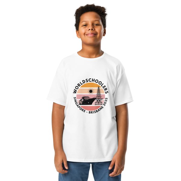 Youth Classic Tee | Black Font | Singapore - Brisbane 2025