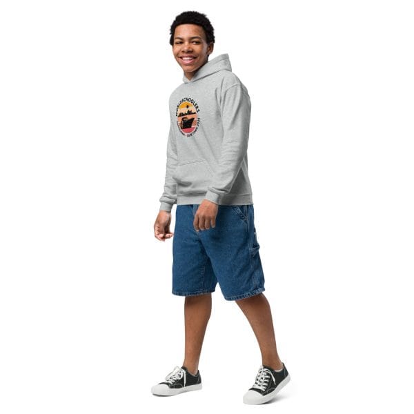 Youth Heavy Blend Hoodie | Black Font | Barcelona - Cape Town 2025