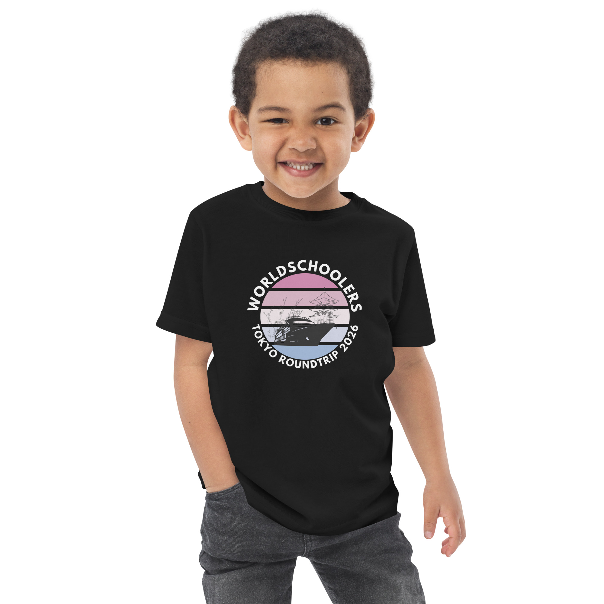 Tokyo Roundtrip 2026 | Toddler Jersey T-Shirt