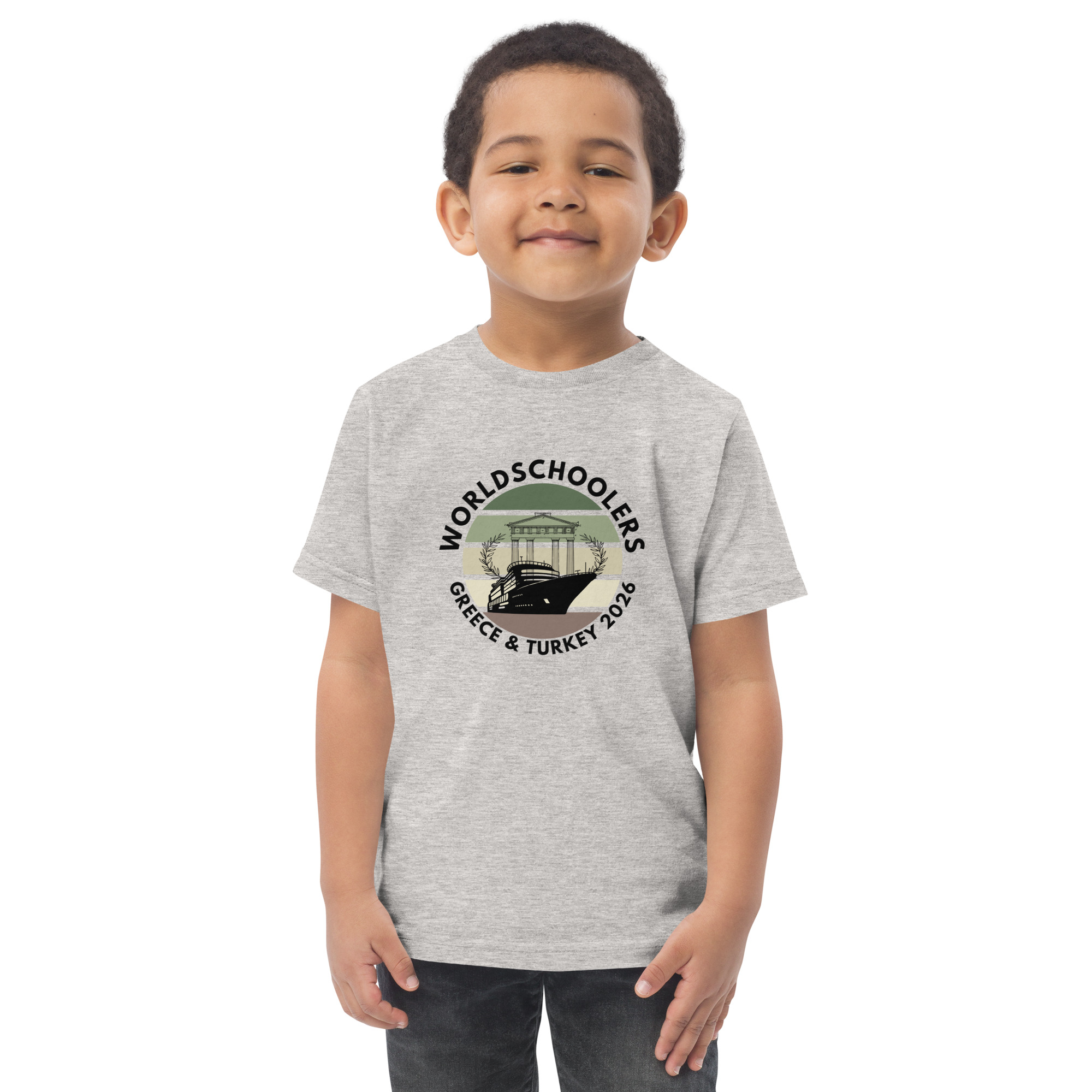 Greece & Turkey | Toddler Jersey T-Shirt