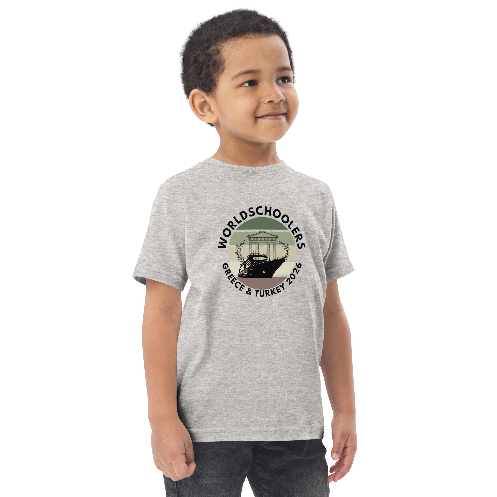 Greece & Turkey | Toddler Jersey T-Shirt
