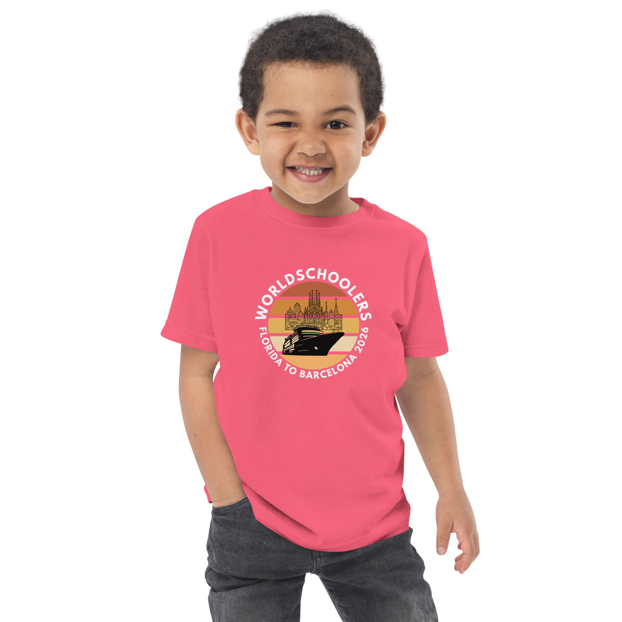 Florida - Barcelona 2026 | Toddler Jersey T-Shirt