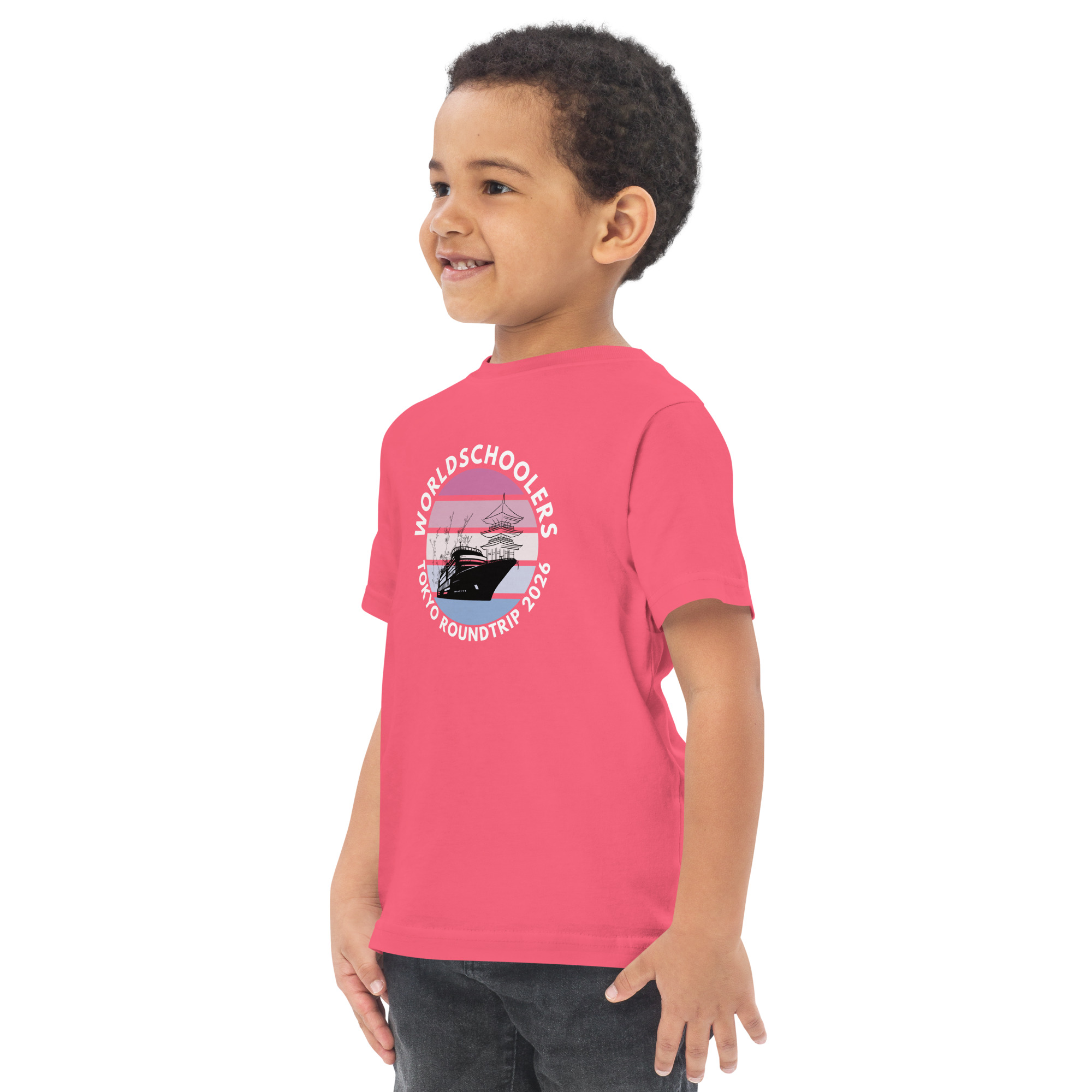 Tokyo Roundtrip 2026 | Toddler Jersey T-Shirt