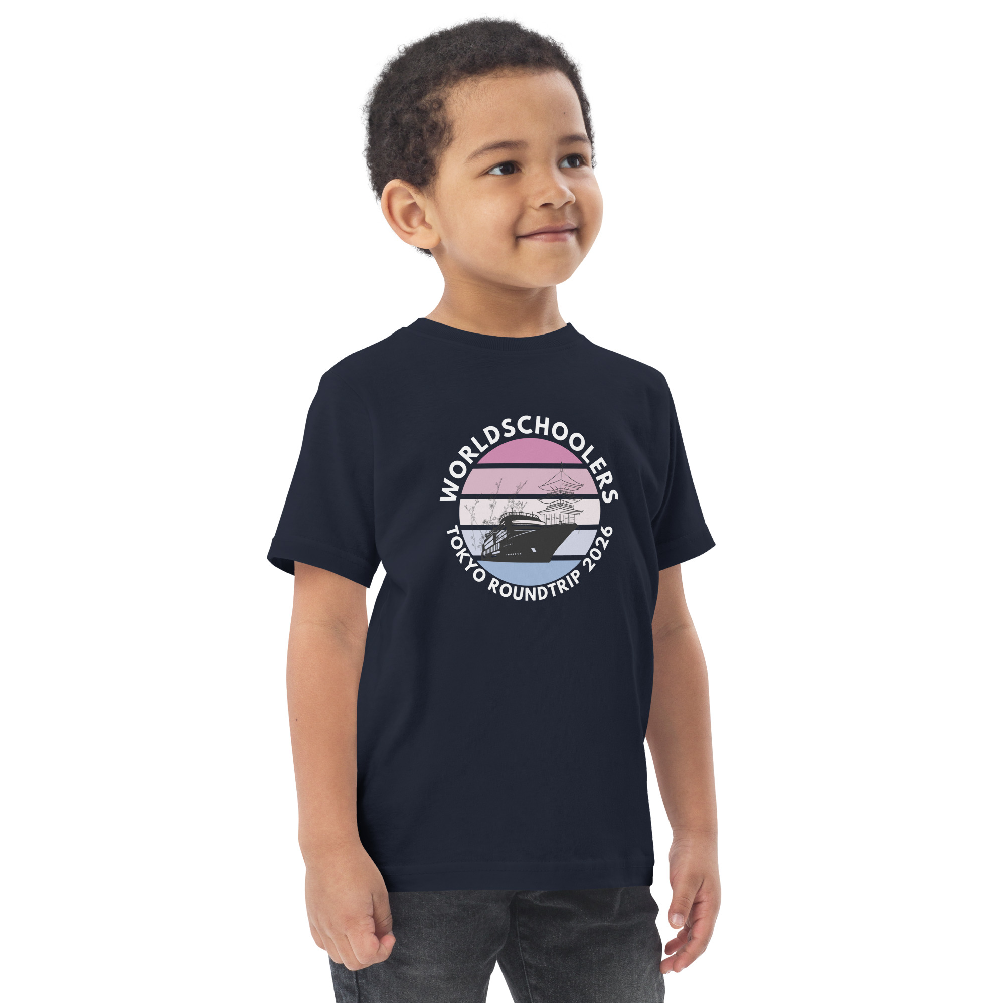 Tokyo Roundtrip 2026 | Toddler Jersey T-Shirt