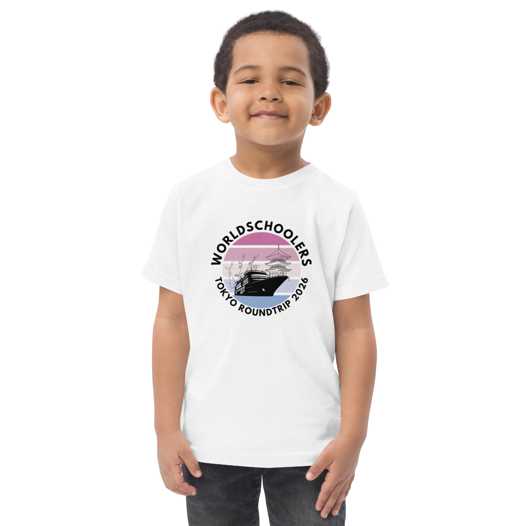 Tokyo Roundtrip 2026 | Toddler Jersey T-Shirt