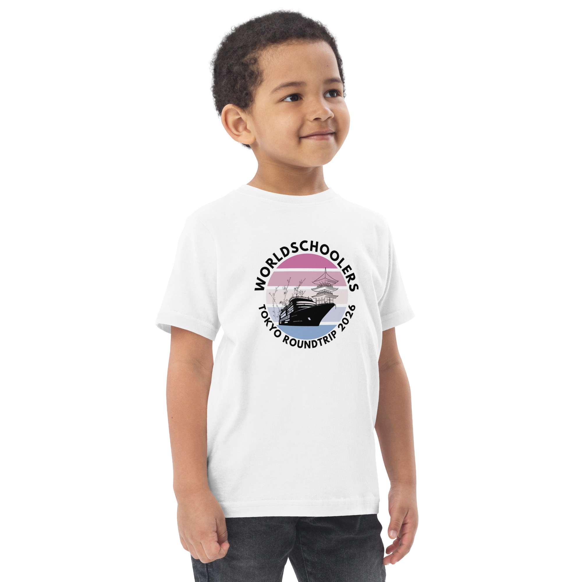 Tokyo Roundtrip 2026 | Toddler Jersey T-Shirt