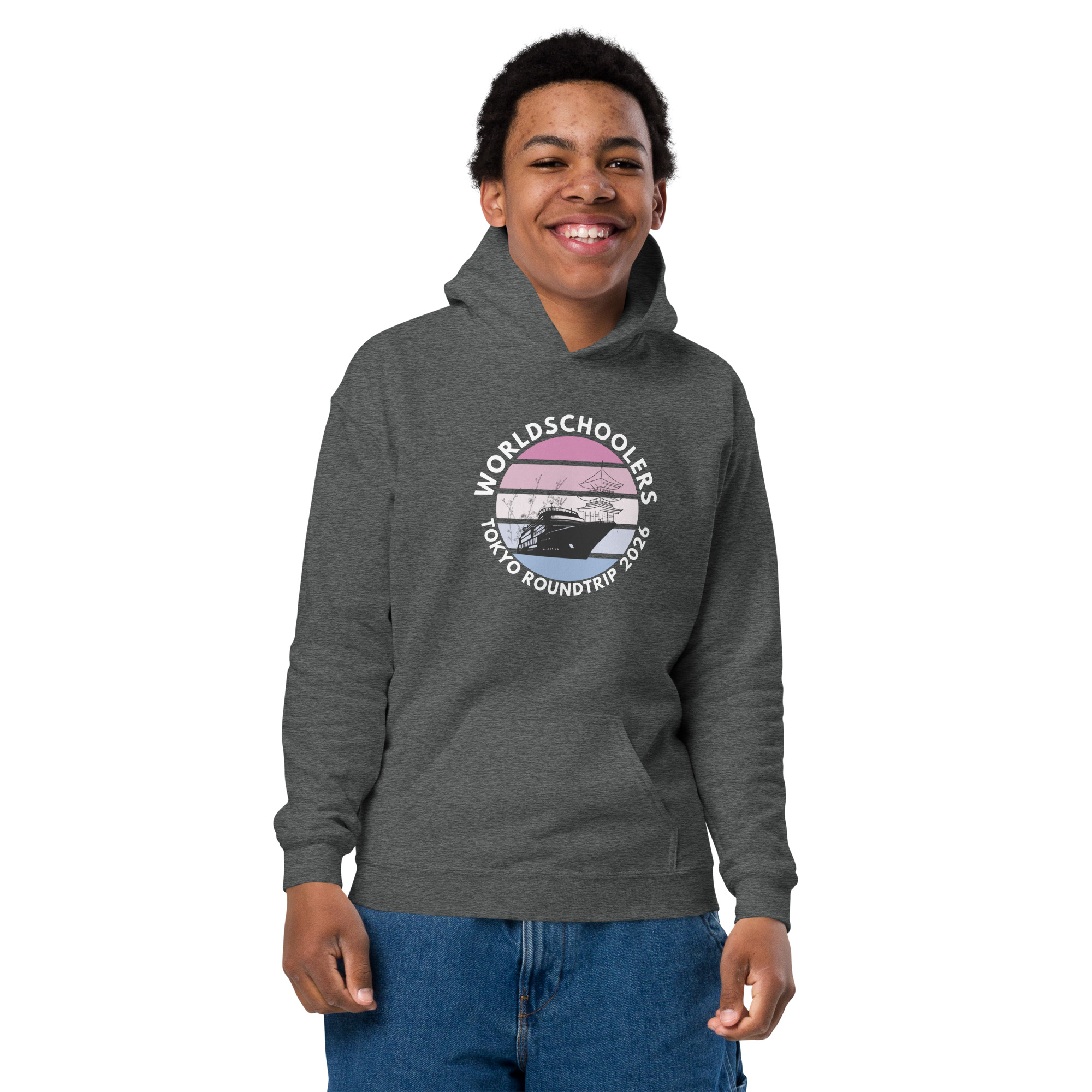 Tokyo Roundtrip 2026 | Youth Heavy Blend Hoodie