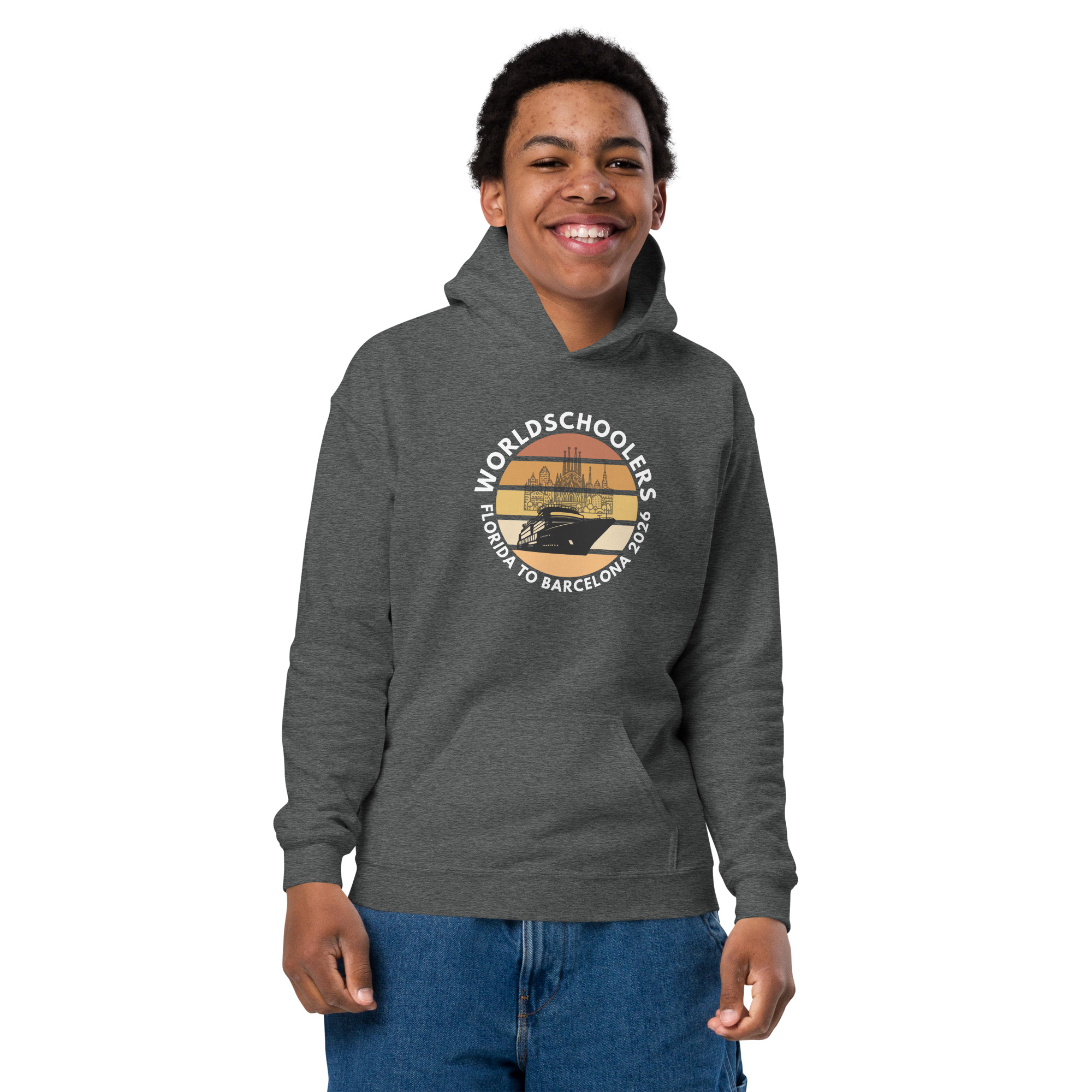 Florida to Barcelona 2026 | Youth Hoodie