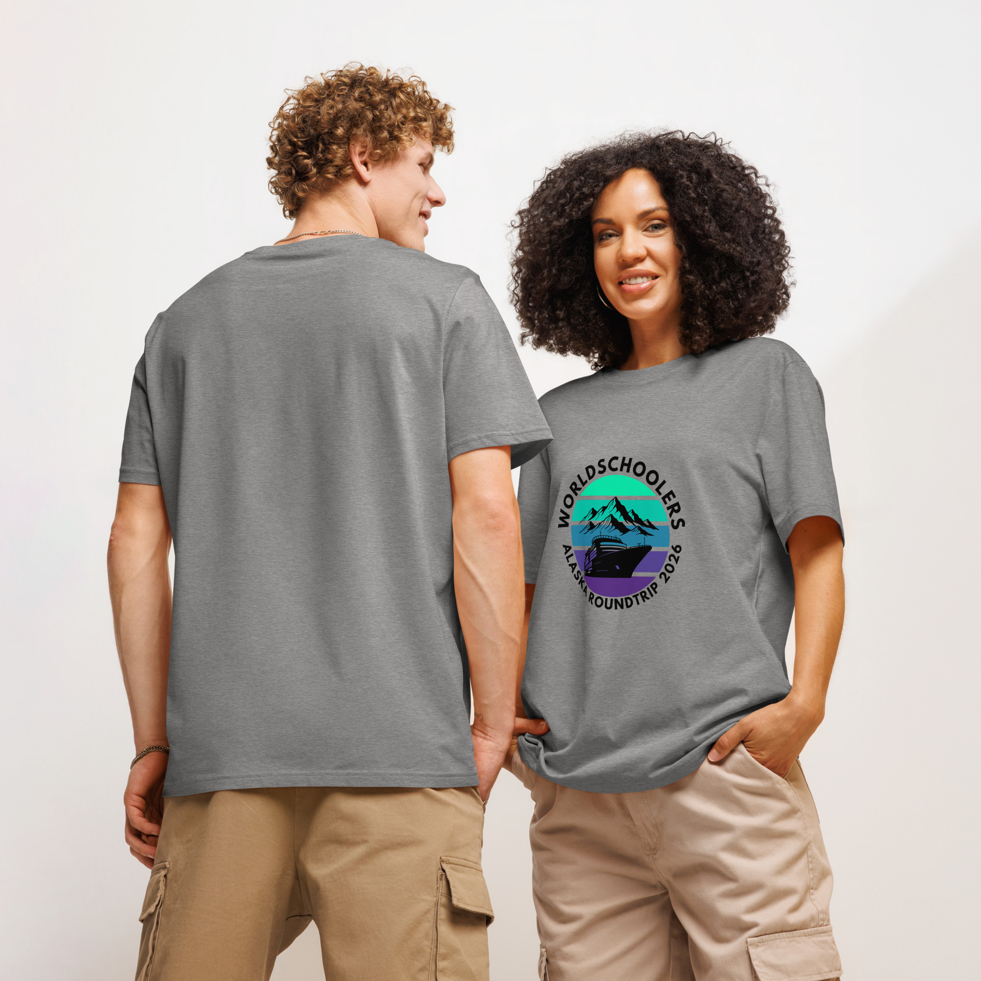Alaska Roundtrip 2026 | Unisex Organic T-Shirt