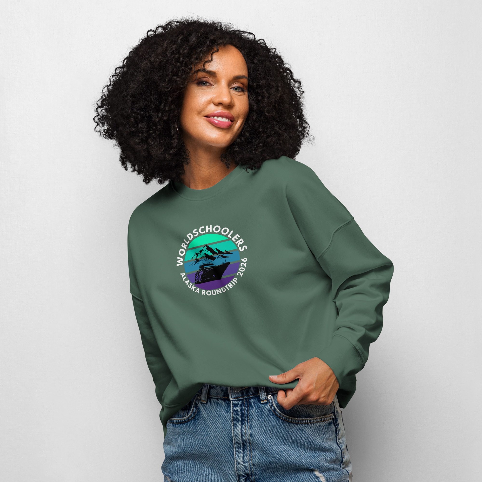Alaska Roundtrip 2026 | Women’s Organic Sweatshirt