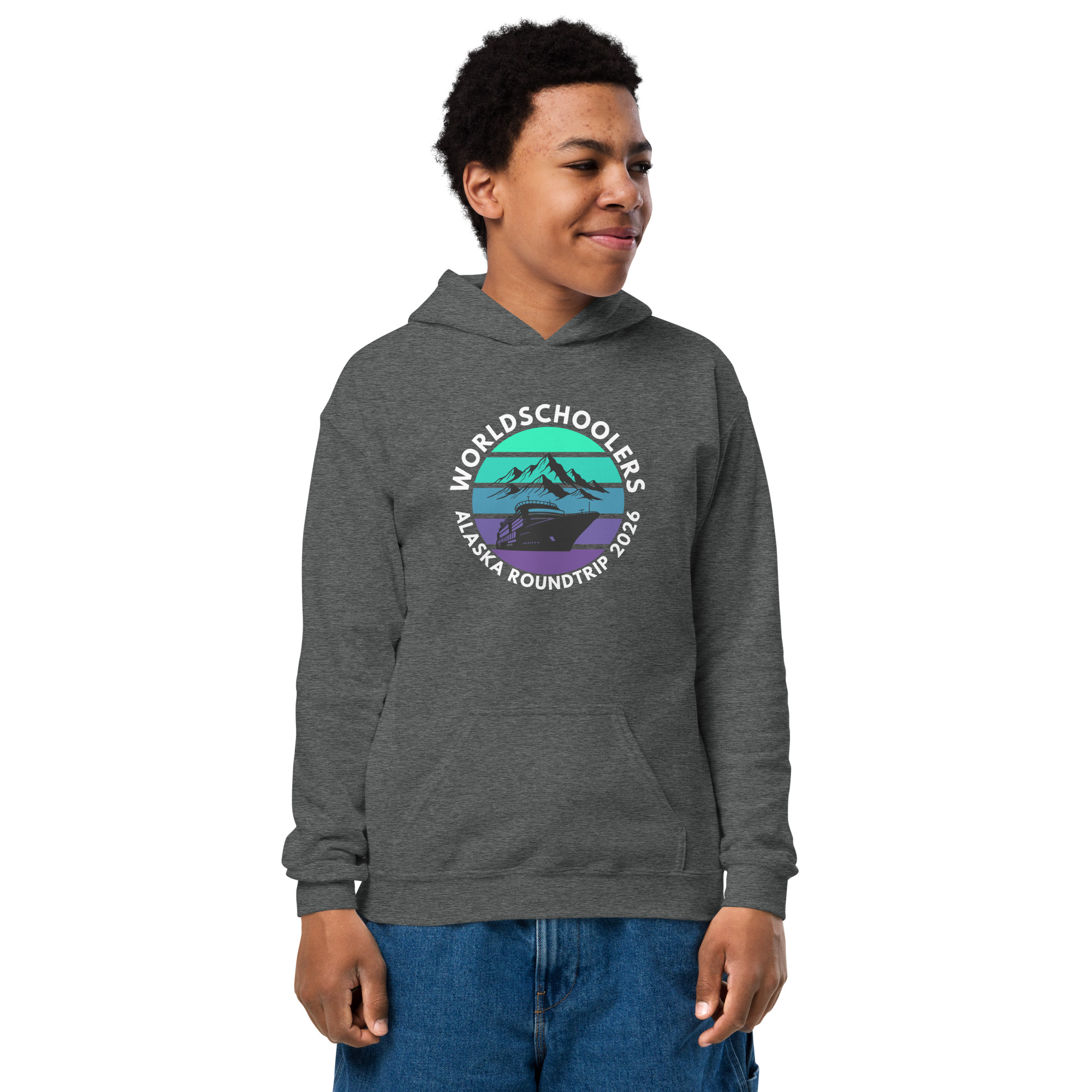 Alaska Roundtrip 2026 | Youth Hoodie