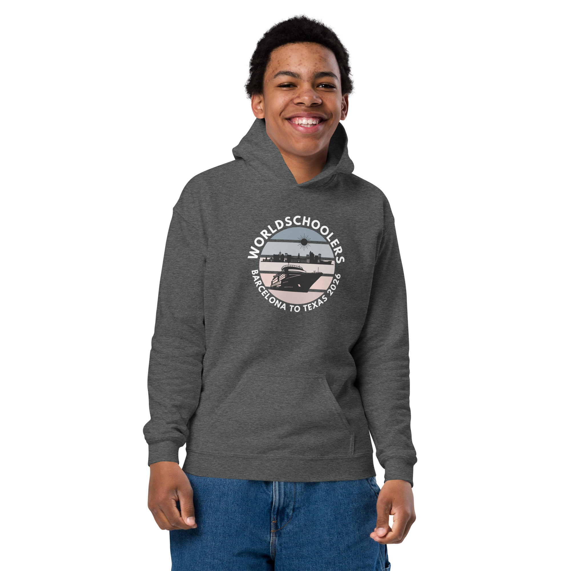 Barcelona - Texas 2026 | Youth Hoodie