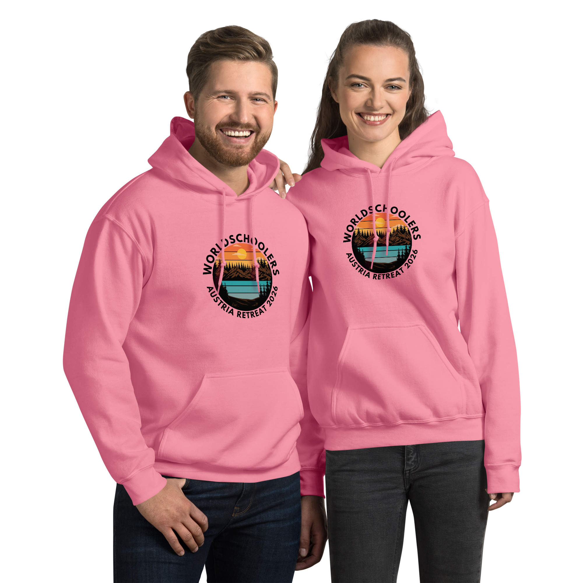 Austria 2026 | Landscape logo | Unisex Hoodie