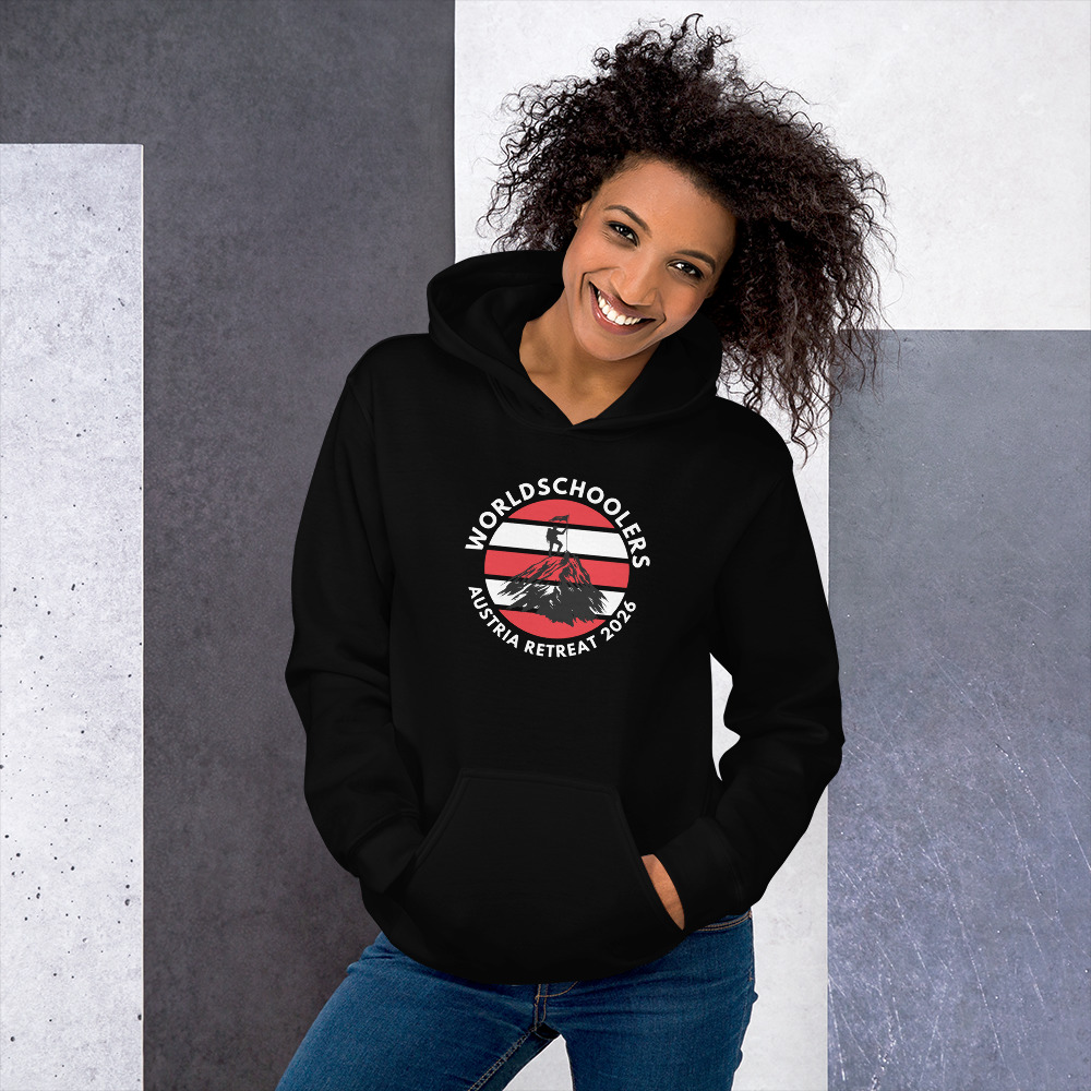 Austria 2026 | Flag logo | Unisex Hoodie