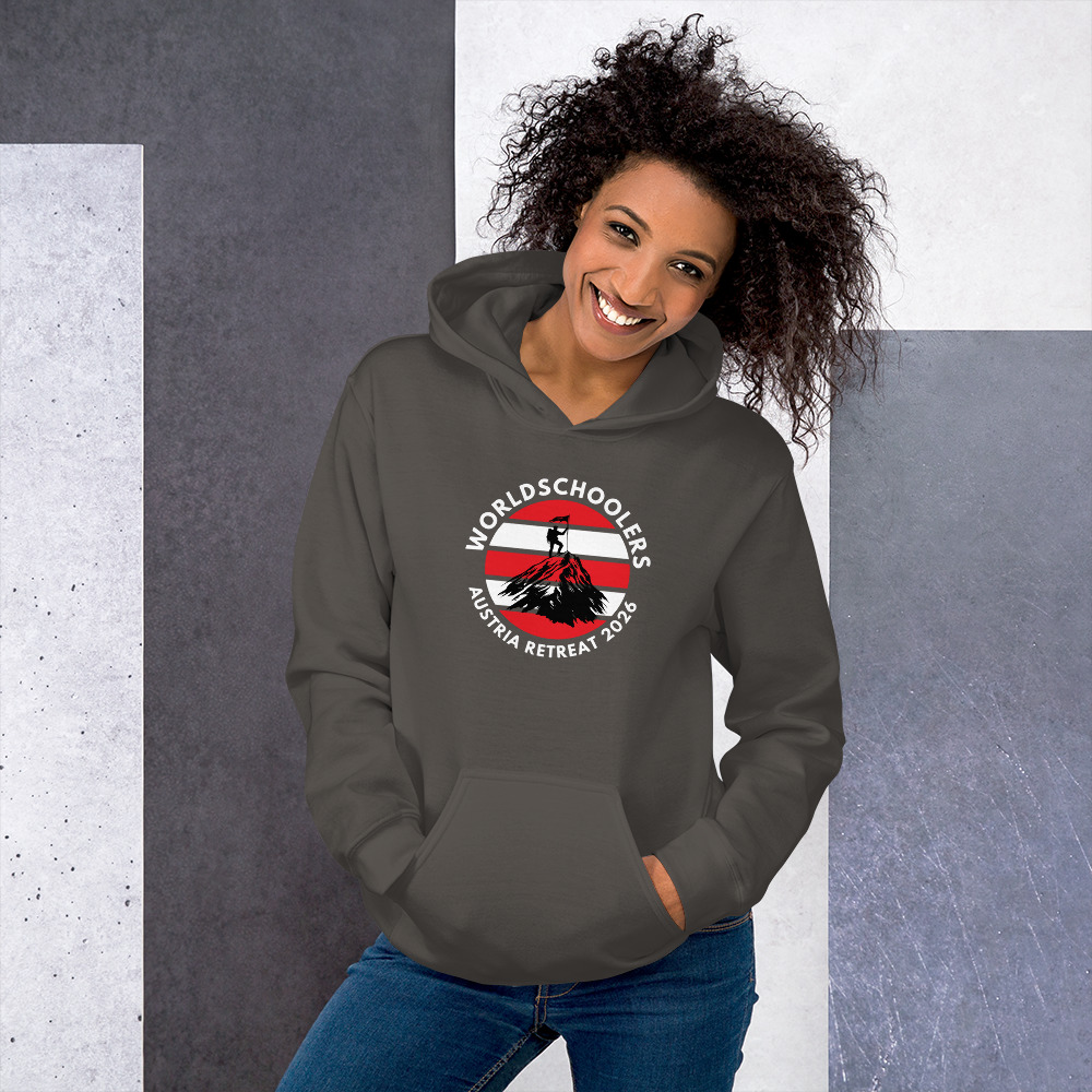 Austria 2026 | Flag logo | Unisex Hoodie