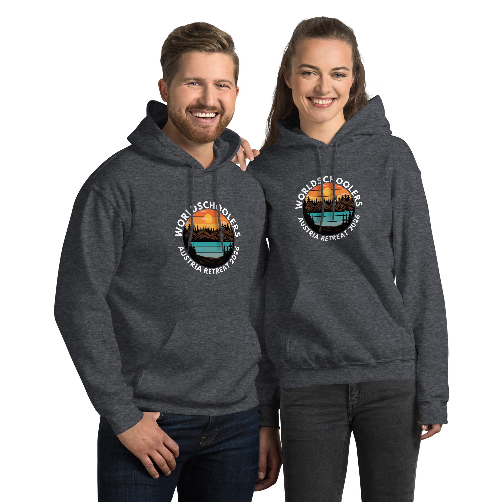 Austria 2026 | Landscape logo | Unisex Hoodie