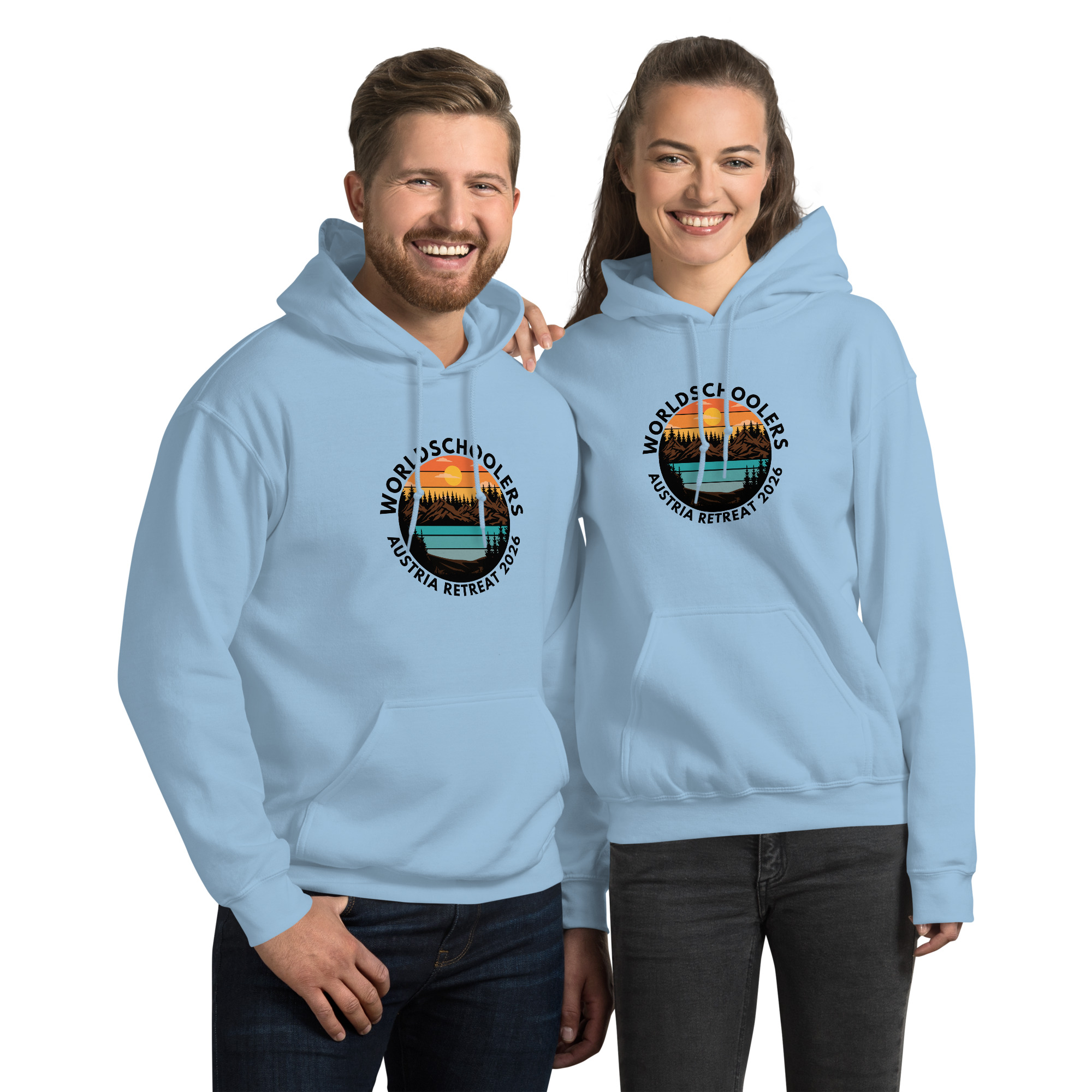 Austria 2026 | Landscape logo | Unisex Hoodie