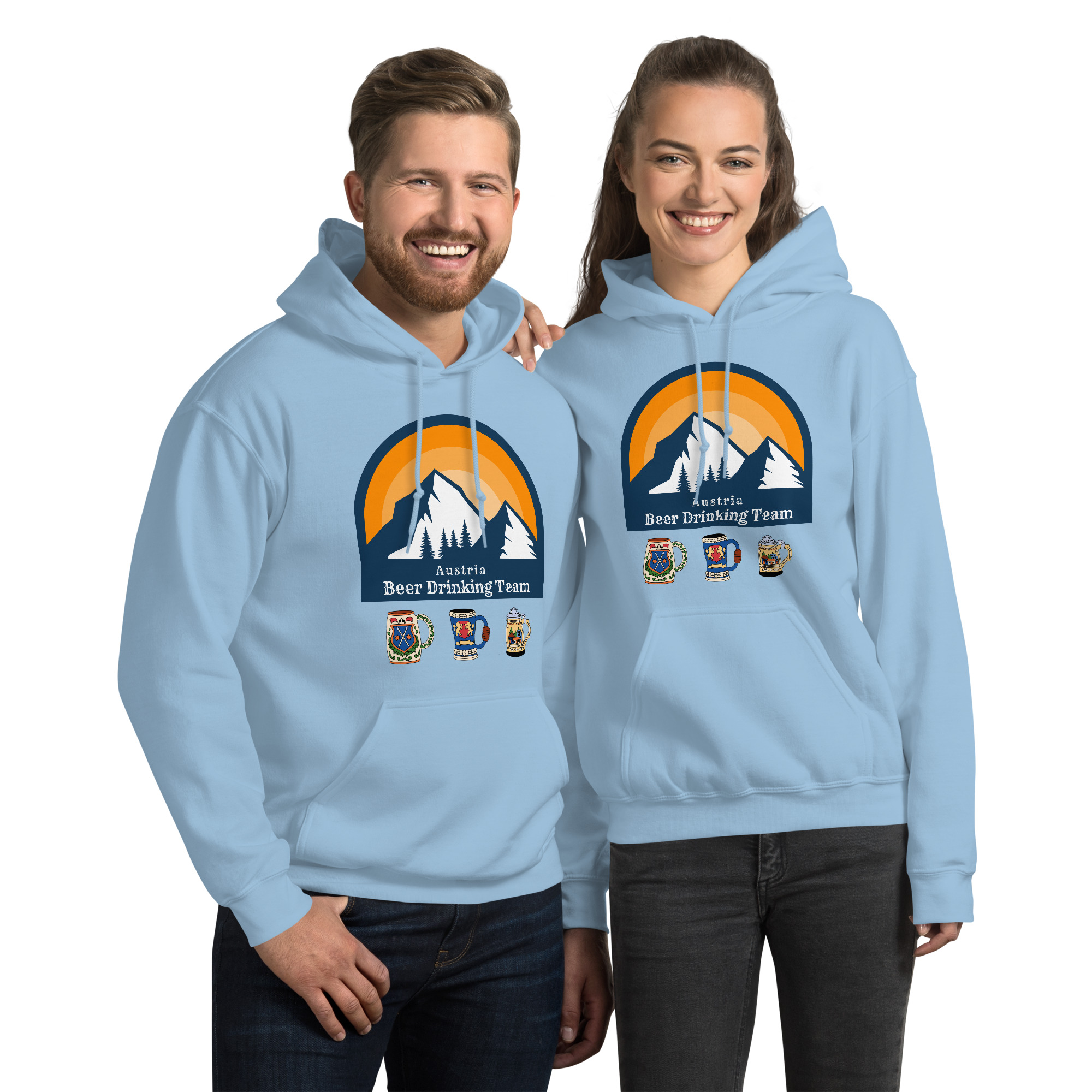Austria 2026 | Beer Drinking Team | Unisex Hoodie