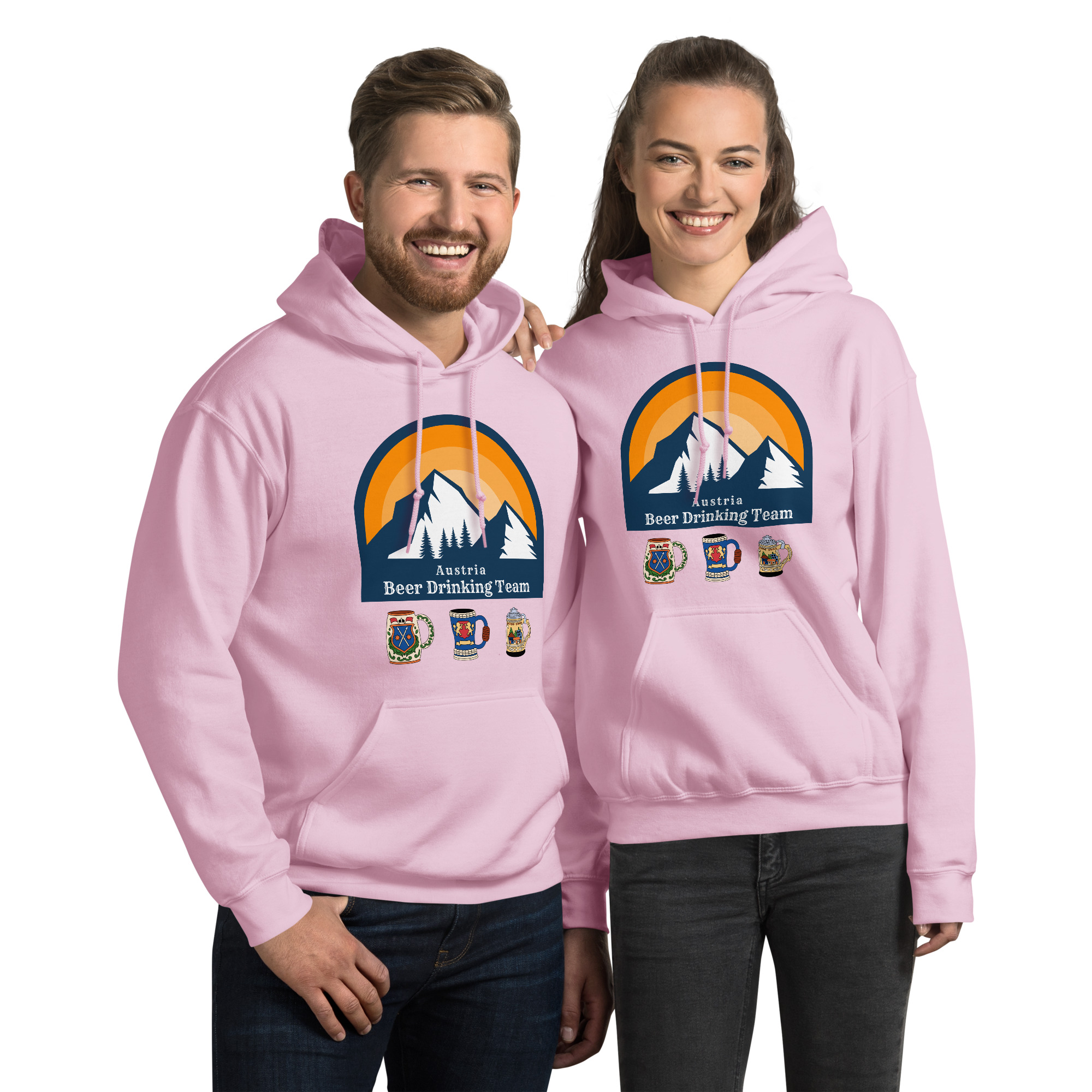 Austria 2026 | Beer Drinking Team | Unisex Hoodie