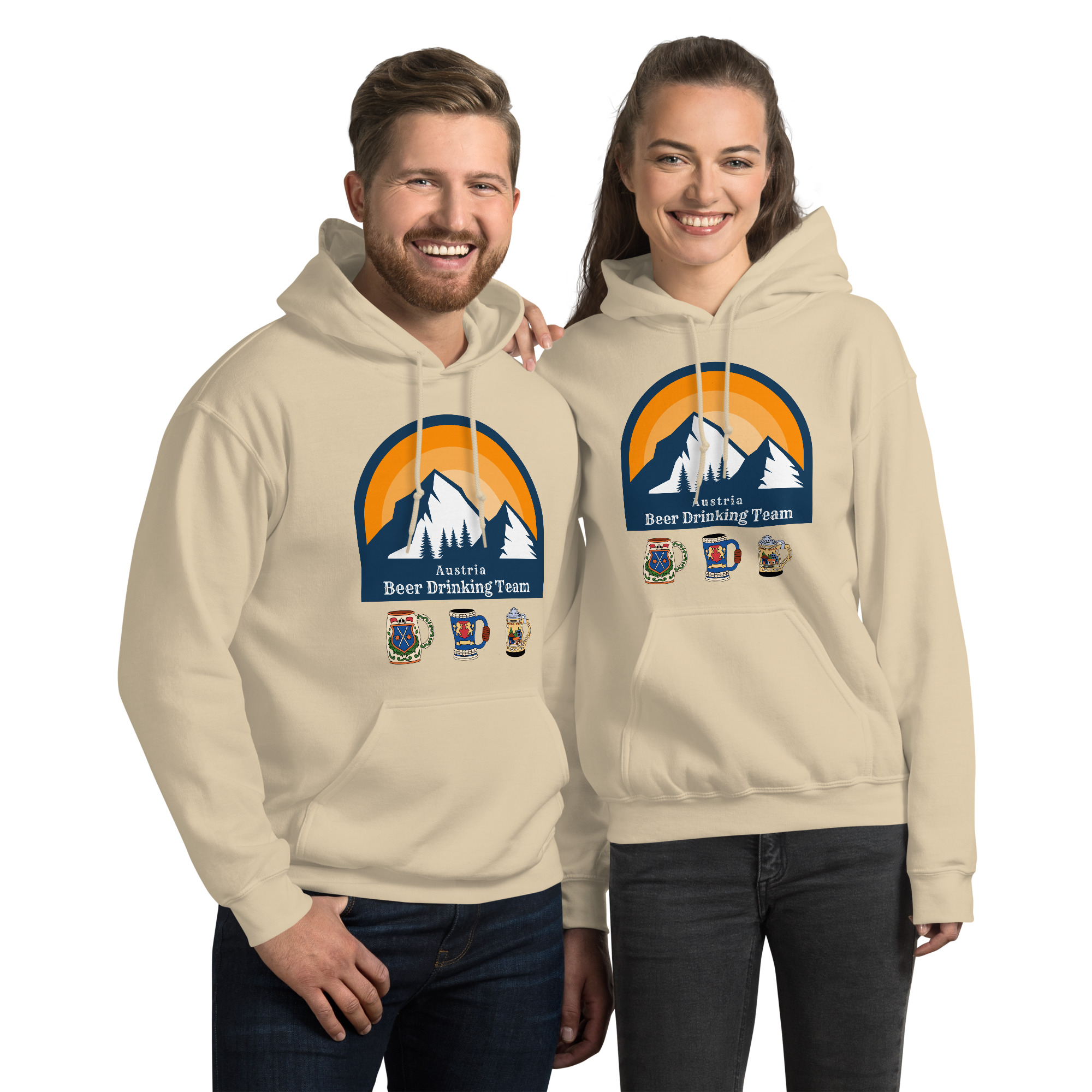 Austria 2026 | Beer Drinking Team | Unisex Hoodie