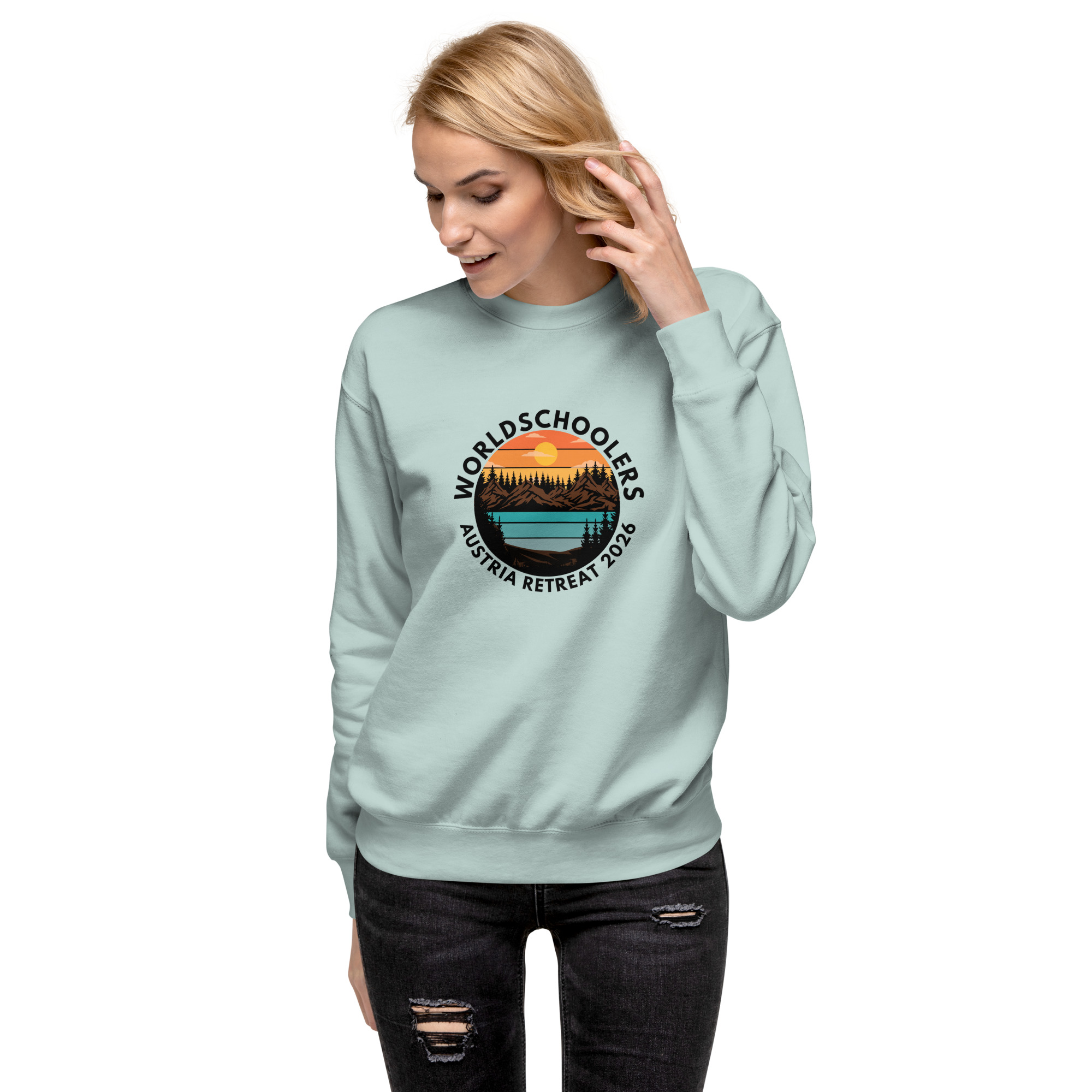 Austria 2026 | Landscape logo | Unisex Premium Sweatshirt