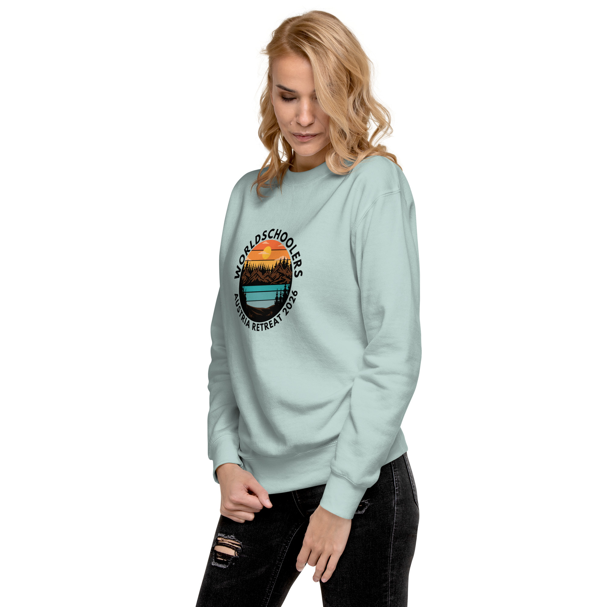Austria 2026 | Landscape logo | Unisex Premium Sweatshirt