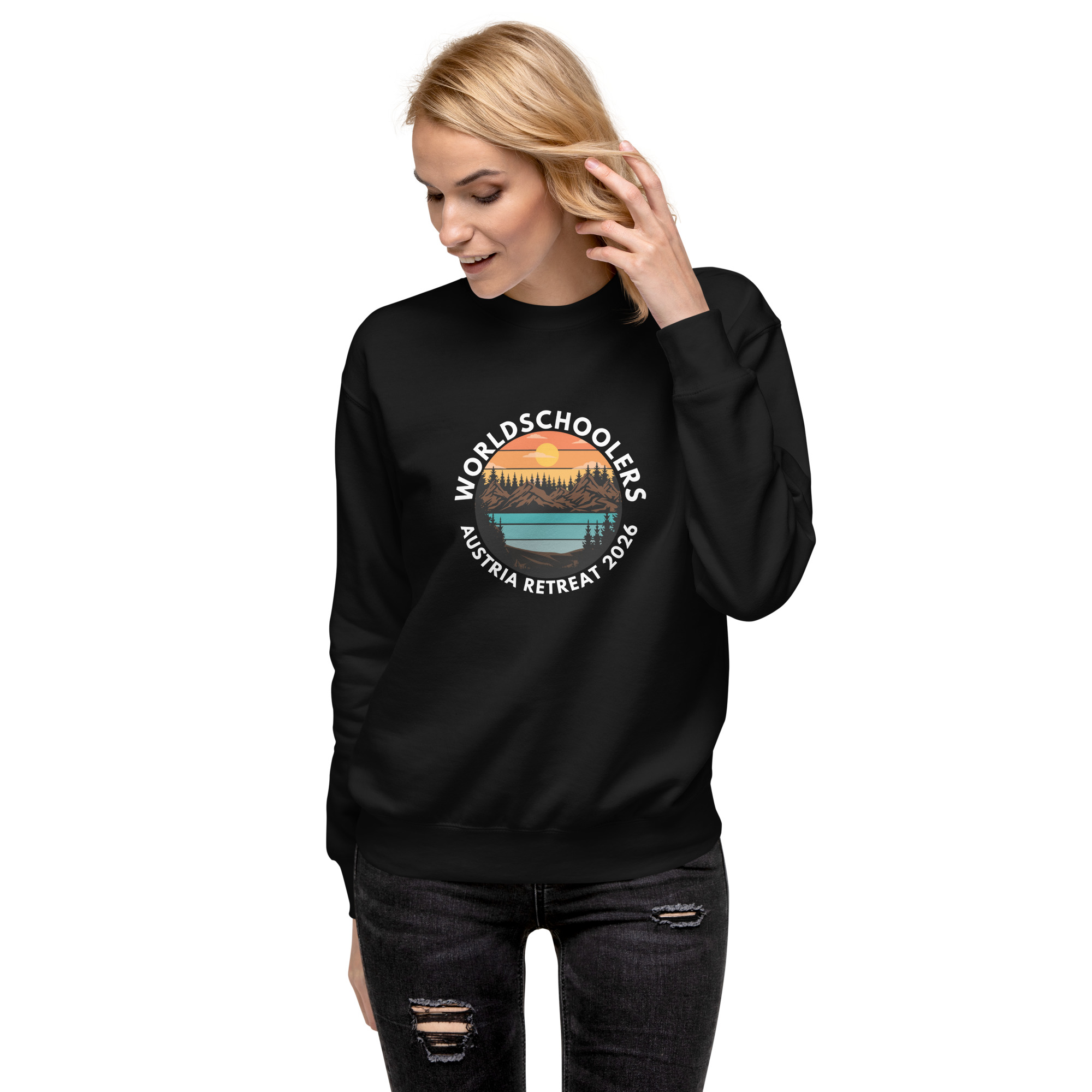 Austria 2026 | Landscape logo | Unisex Premium Sweatshirt