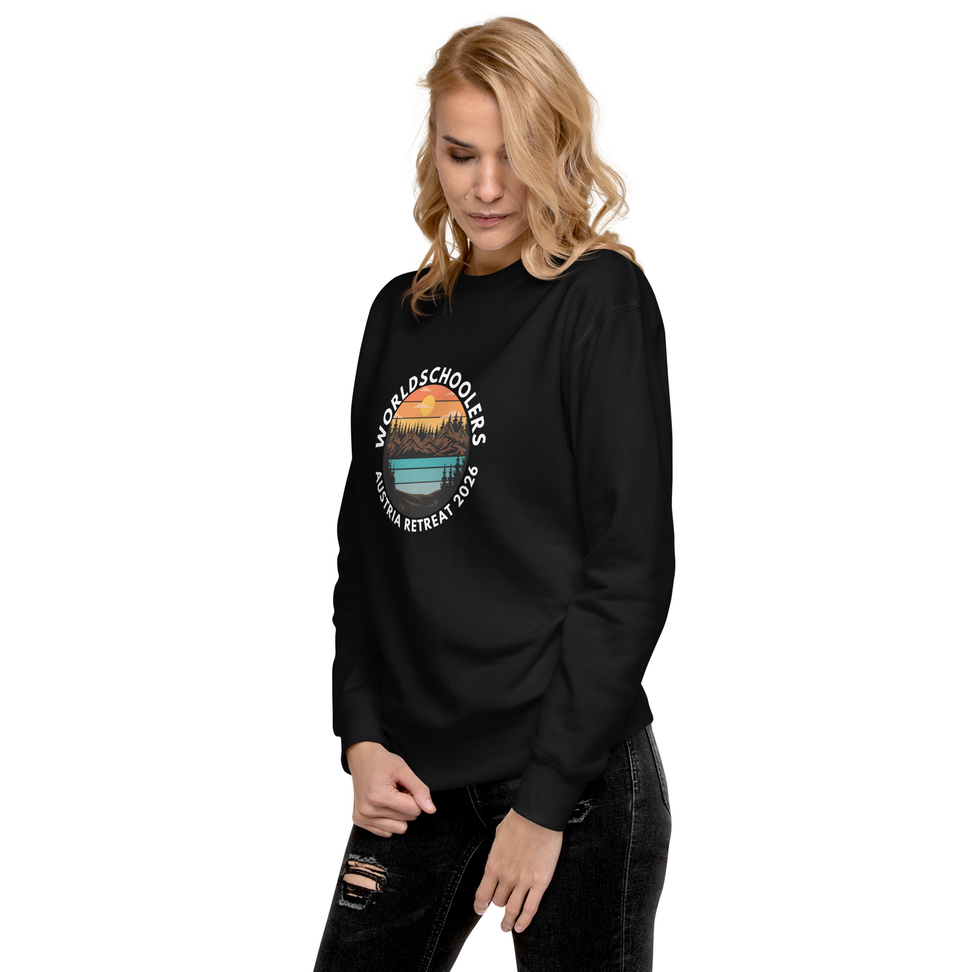 Austria 2026 | Landscape logo | Unisex Premium Sweatshirt