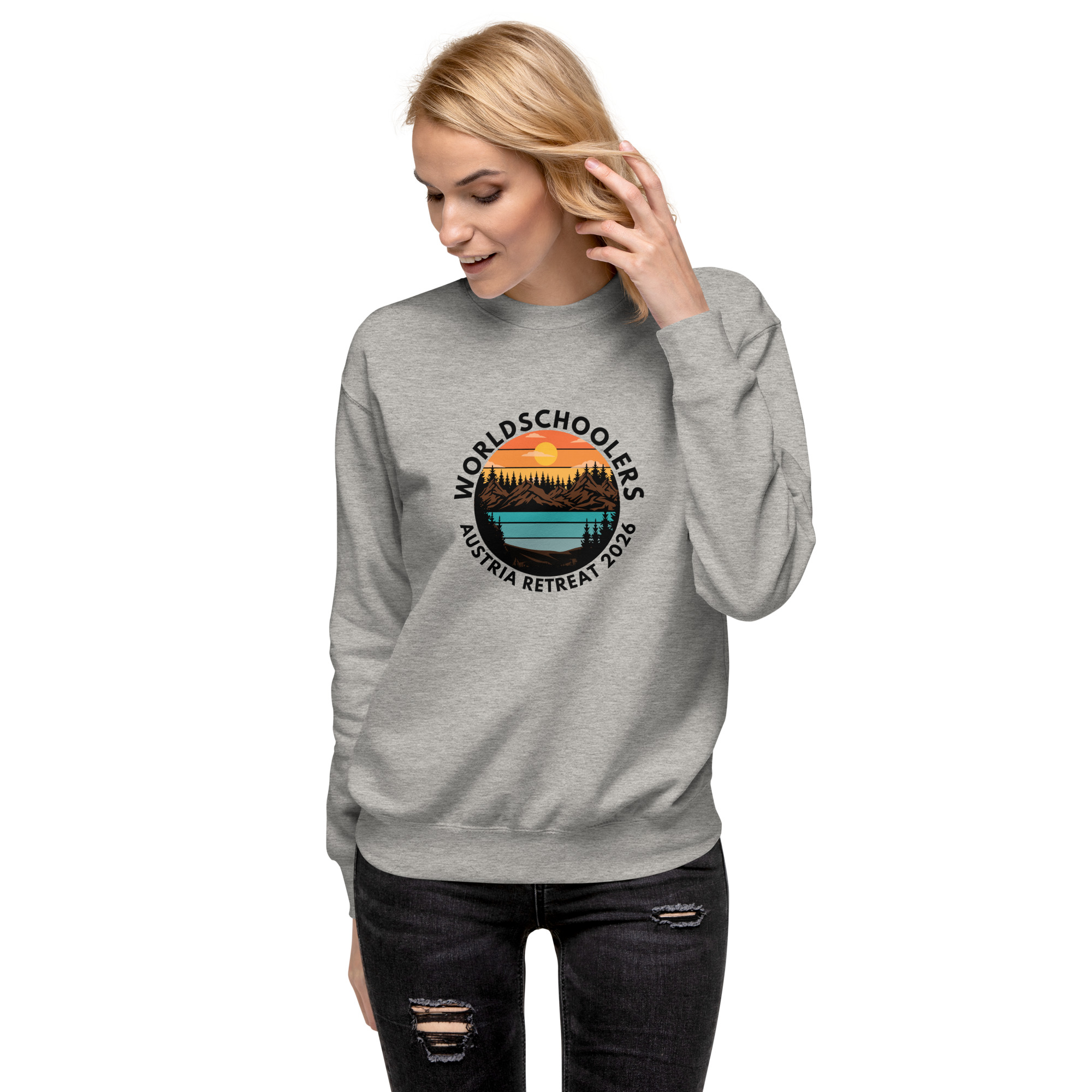 Austria 2026 | Landscape logo | Unisex Premium Sweatshirt