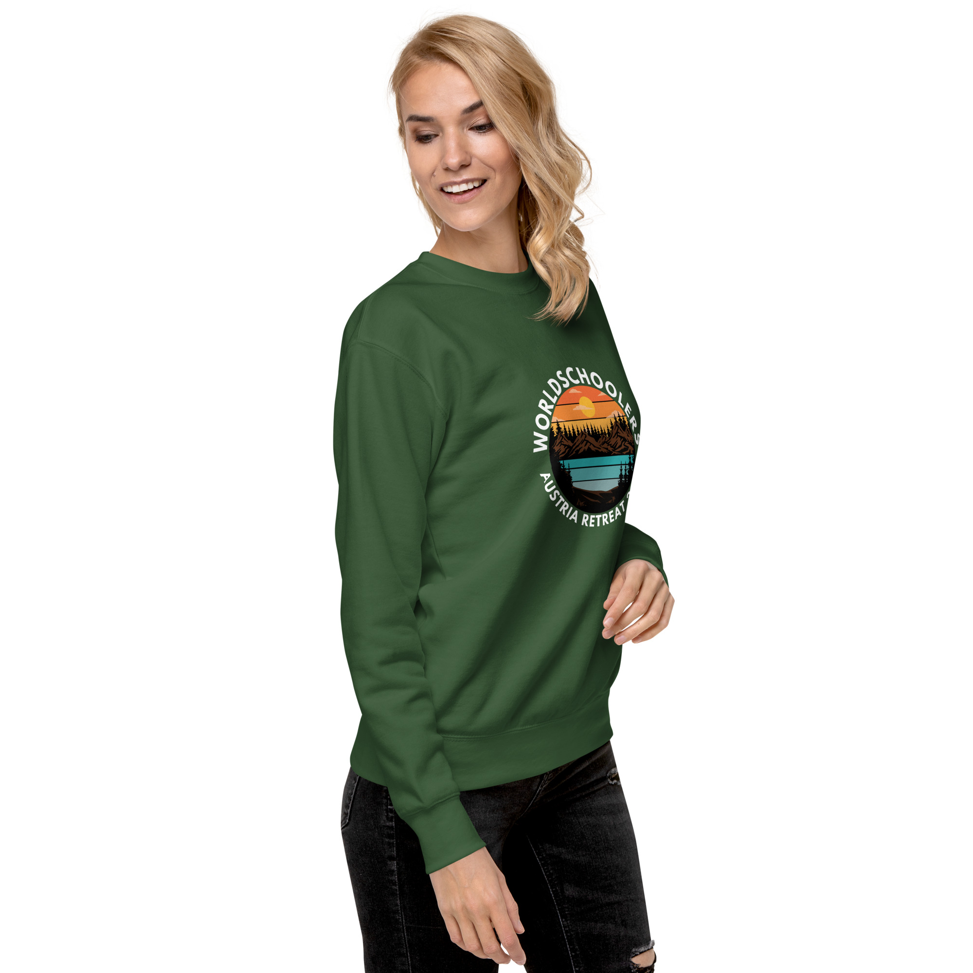 Austria 2026 | Landscape logo | Unisex Premium Sweatshirt