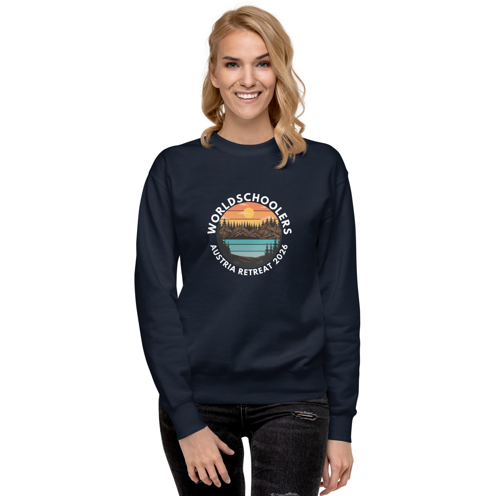 Austria 2026 | Landscape logo | Unisex Premium Sweatshirt
