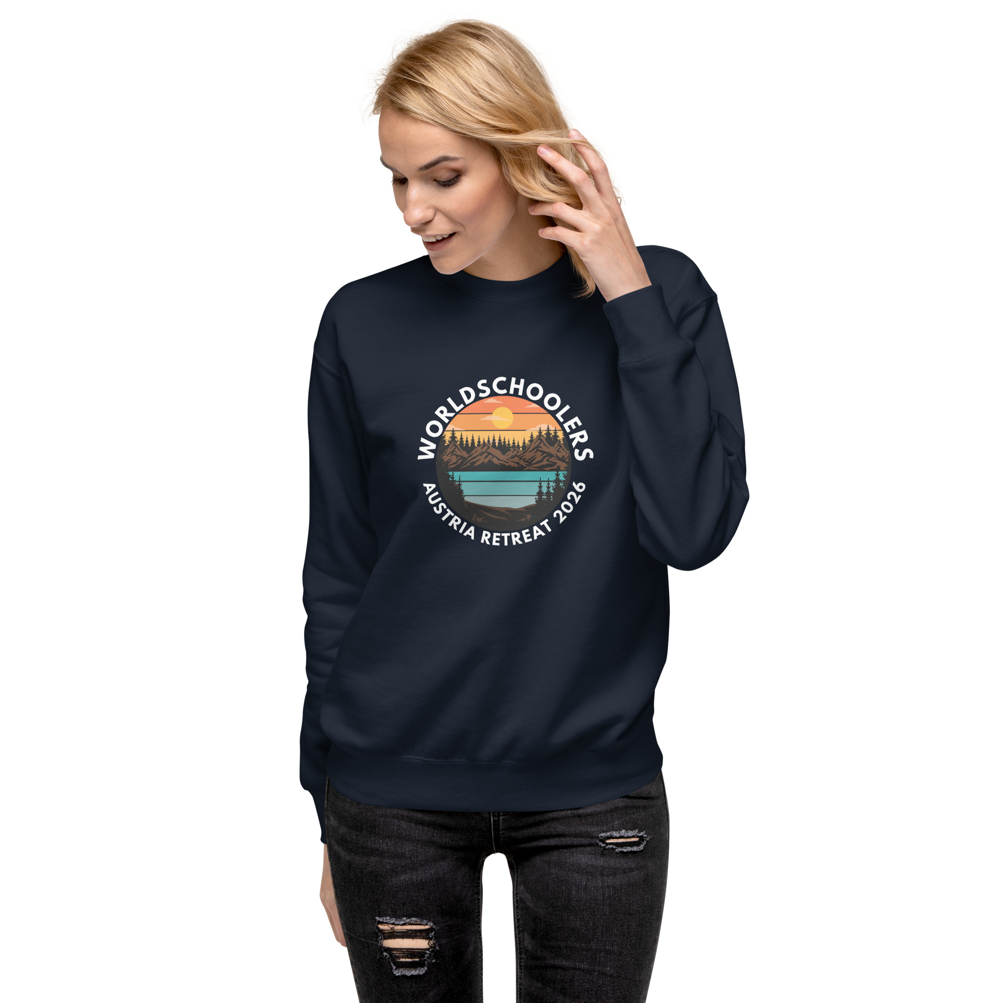 Austria 2026 | Landscape logo | Unisex Premium Sweatshirt