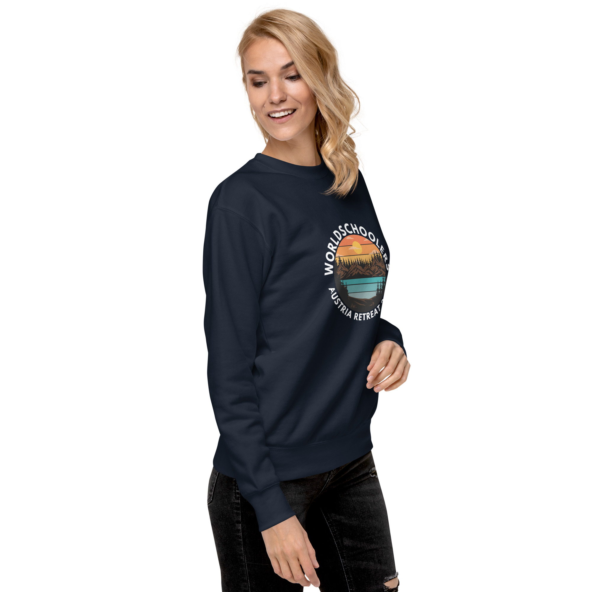 Austria 2026 | Landscape logo | Unisex Premium Sweatshirt