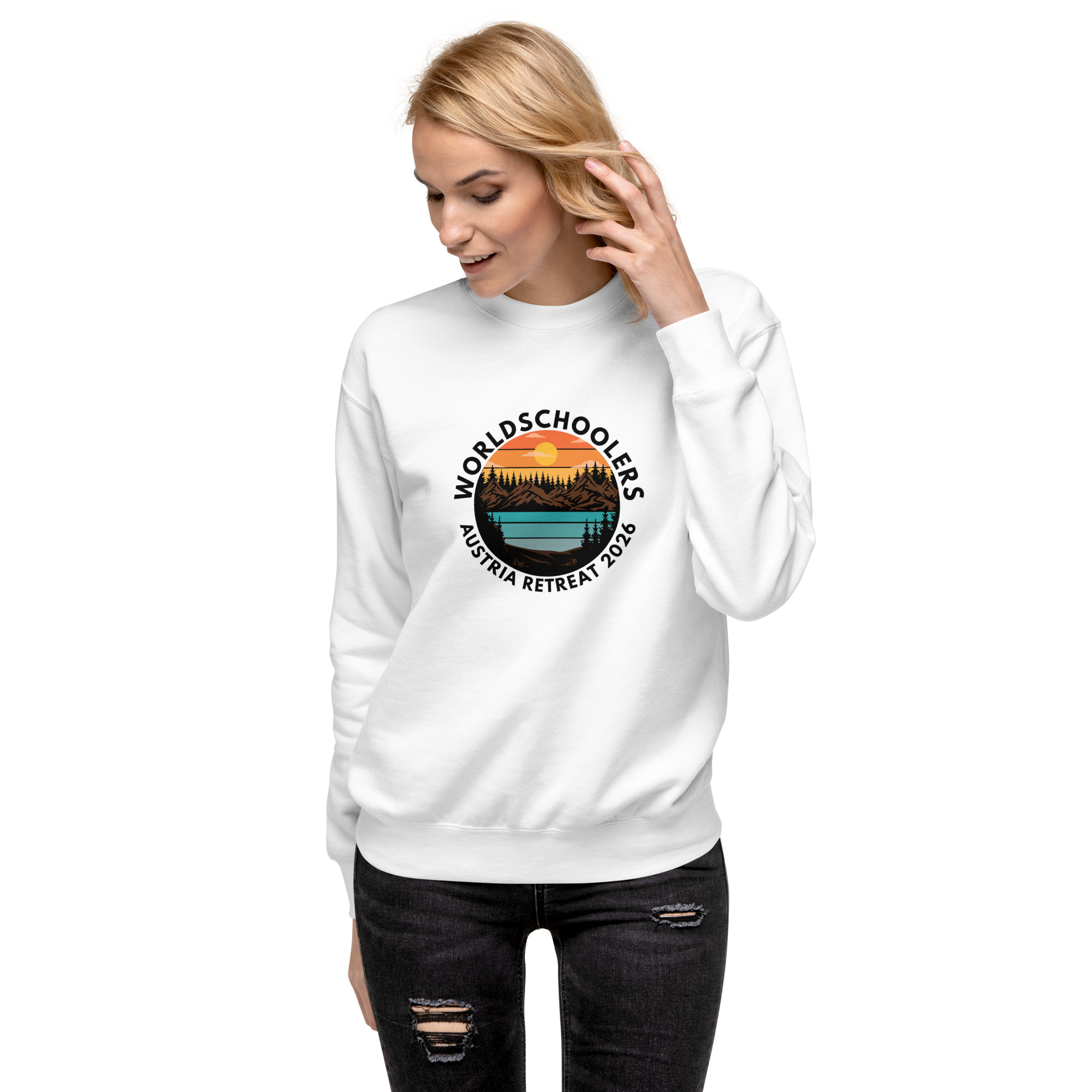Austria 2026 | Landscape logo | Unisex Premium Sweatshirt