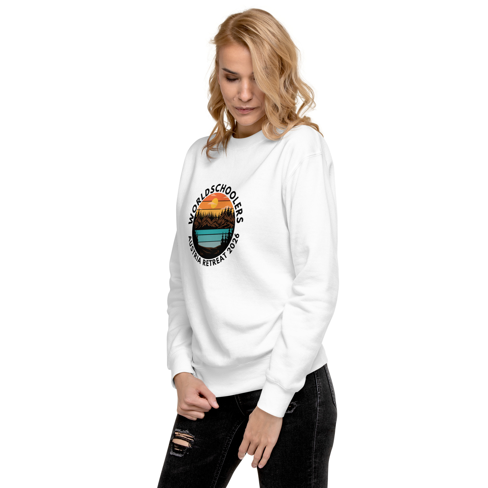 Austria 2026 | Landscape logo | Unisex Premium Sweatshirt