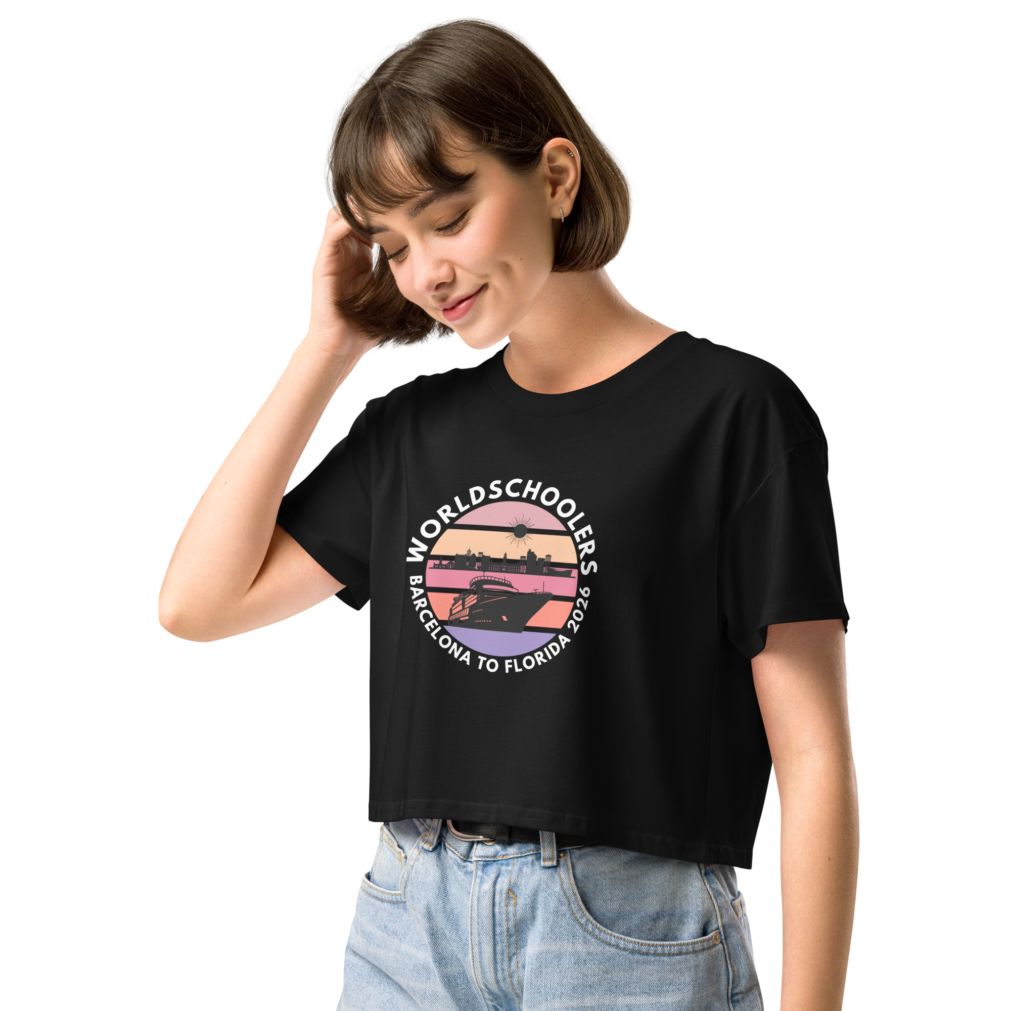 Barcelona - Florida | Women’s Crop Top
