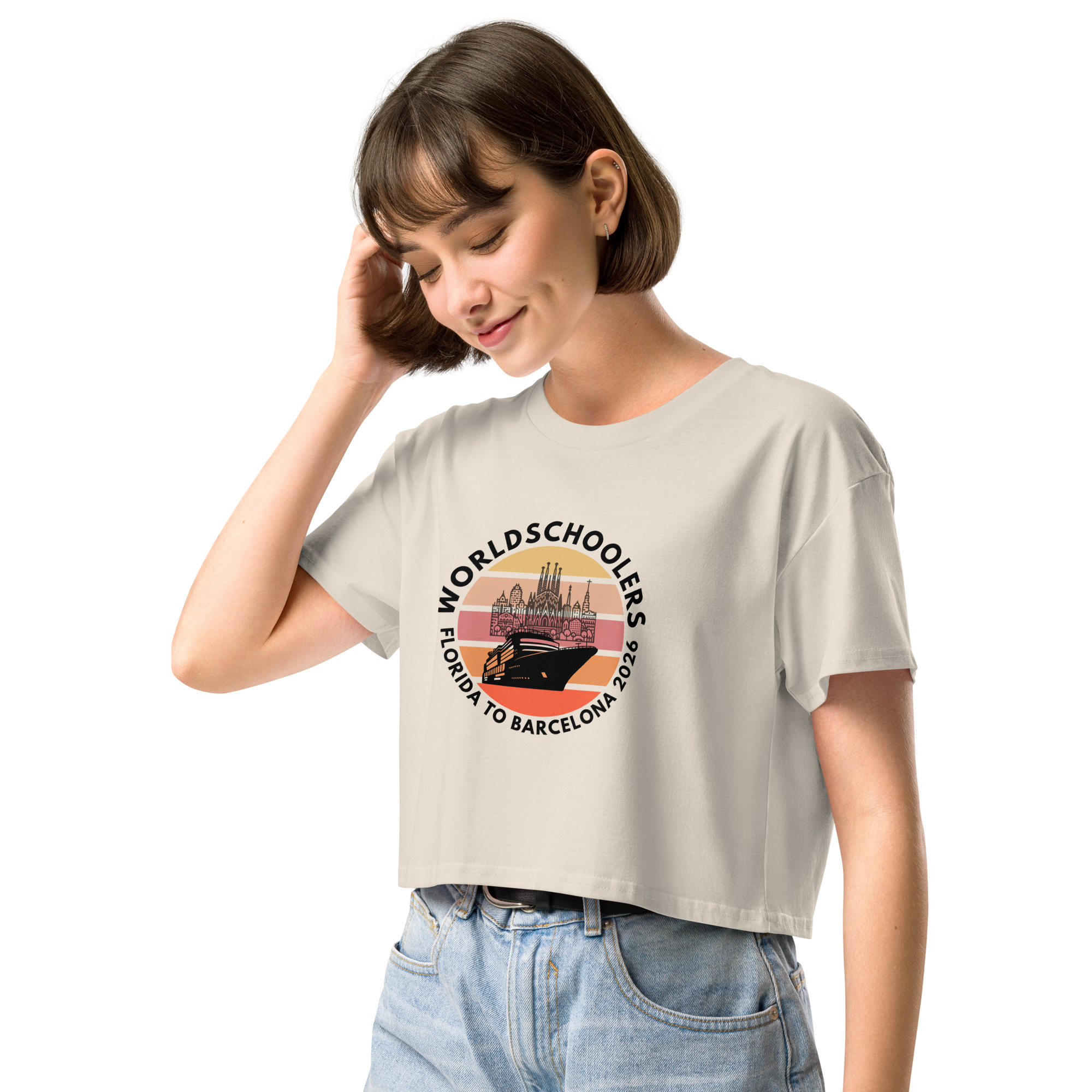 Florida to Barcelona 2026 | Women’s Crop Top