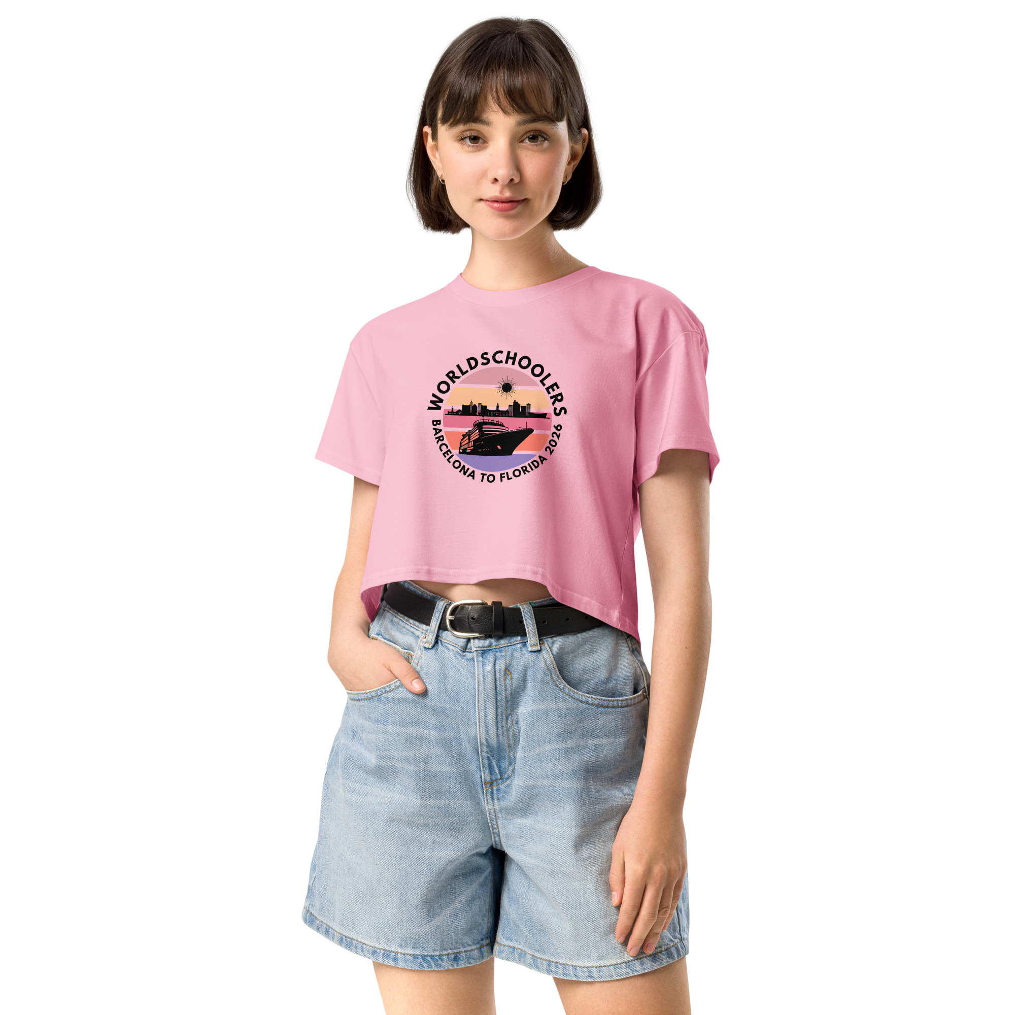 Barcelona - Florida | Women’s Crop Top