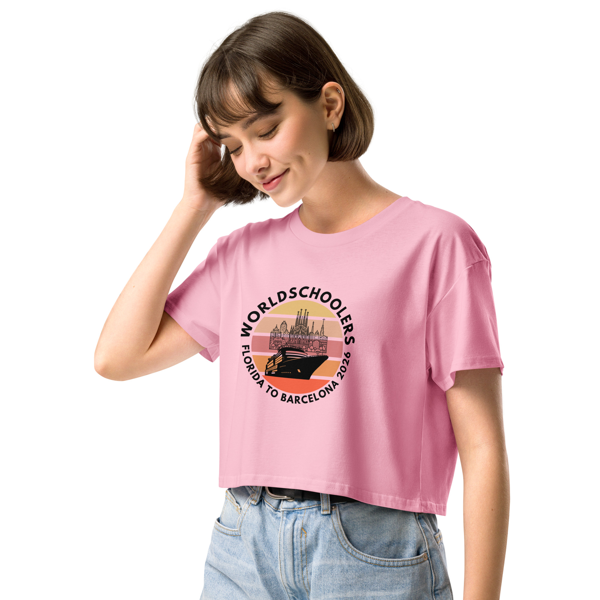 Florida to Barcelona 2026 | Women’s Crop Top