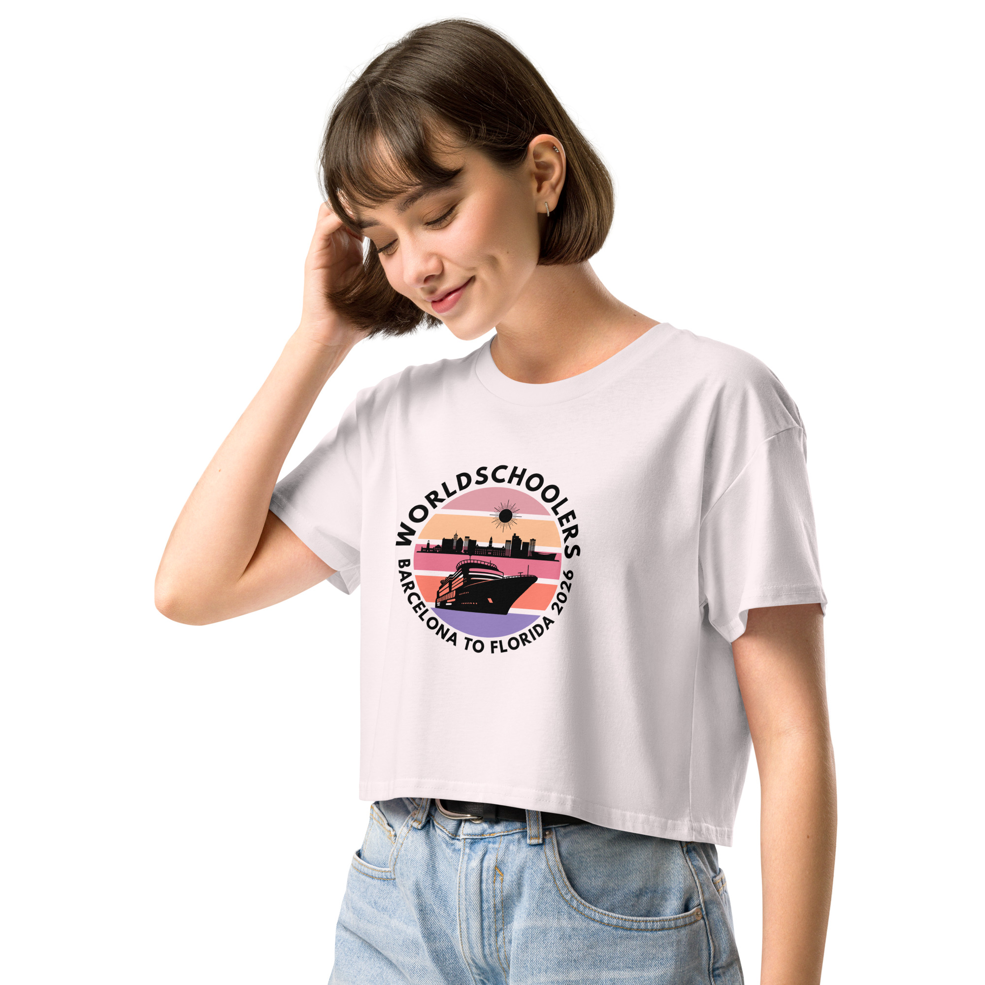 Barcelona - Florida | Women’s Crop Top