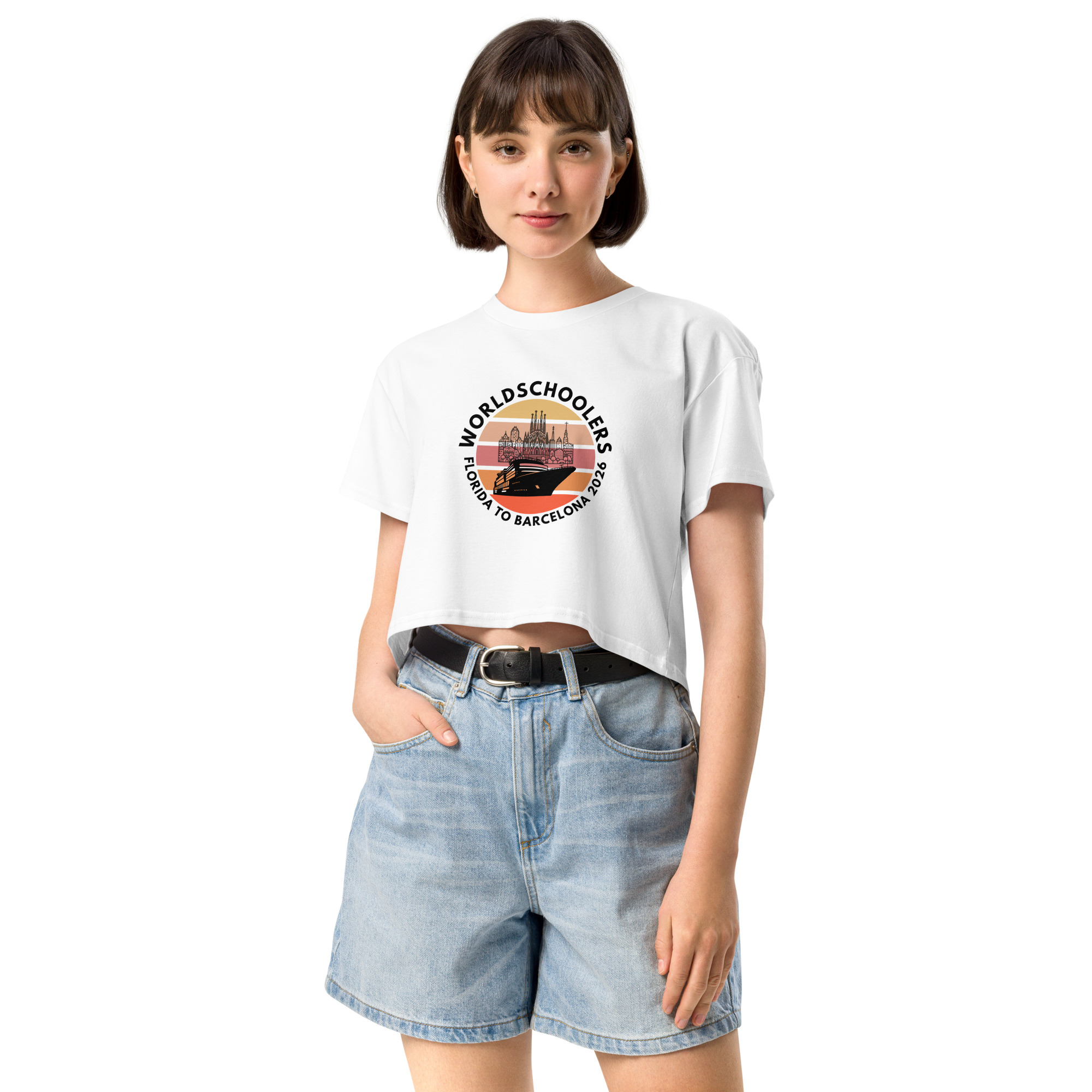 Florida to Barcelona 2026 | Women’s Crop Top