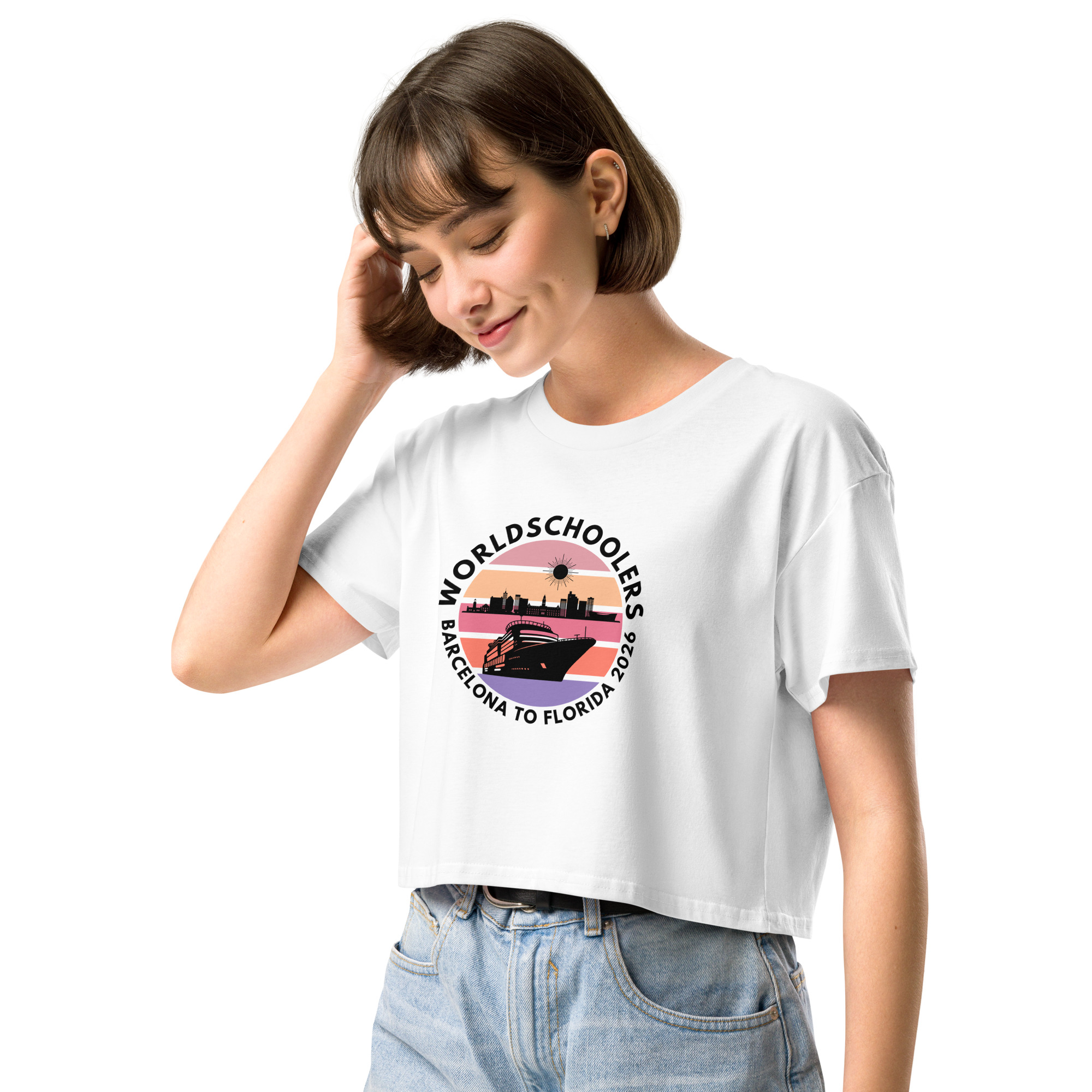 Barcelona - Florida | Women’s Crop Top
