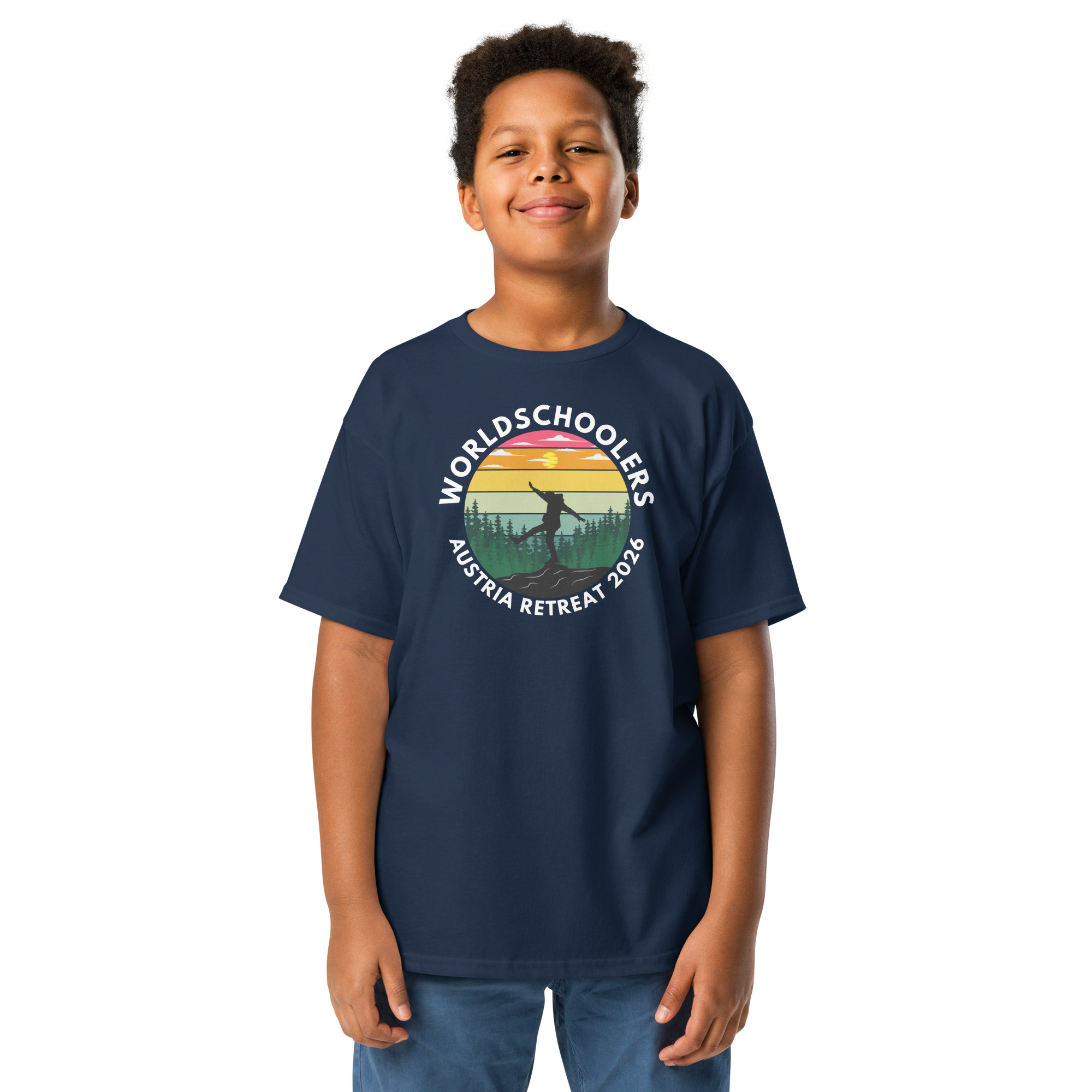 Austria 2026 | Official Kicking logo | Youth classic tee
