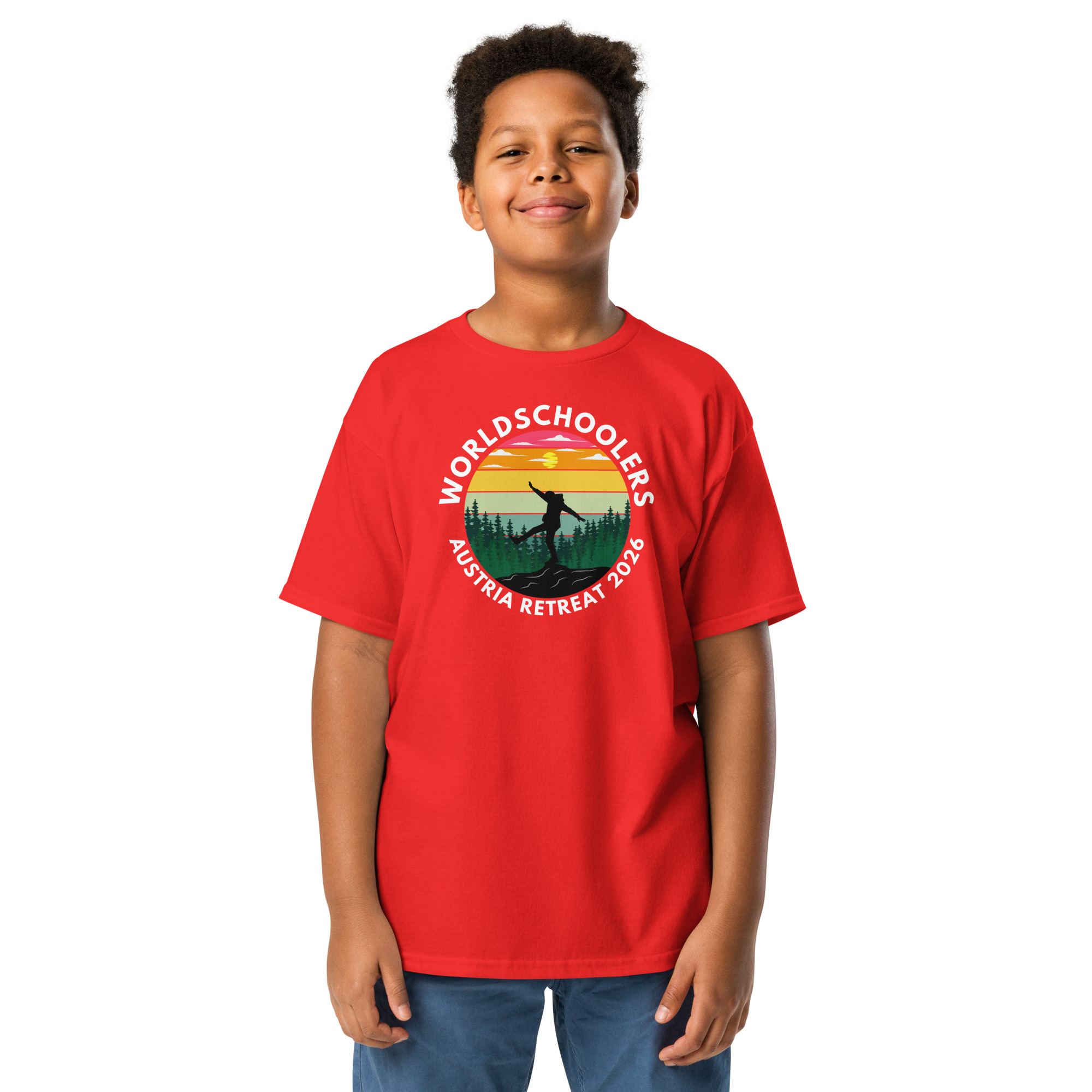 Austria 2026 | Official Kicking logo | Youth classic tee