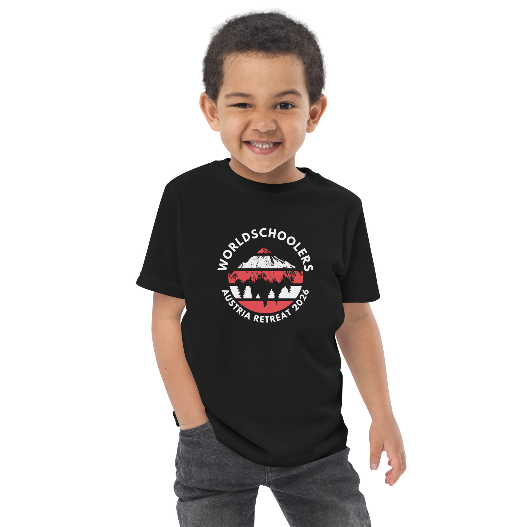 Austria 2026 | Official Red logo | Toddler jersey t-shirt