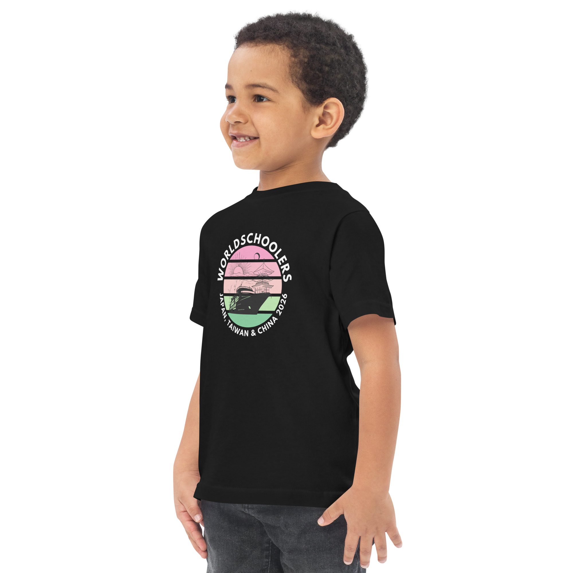 Japan, Taiwan & China | Toddler jersey t-shirt
