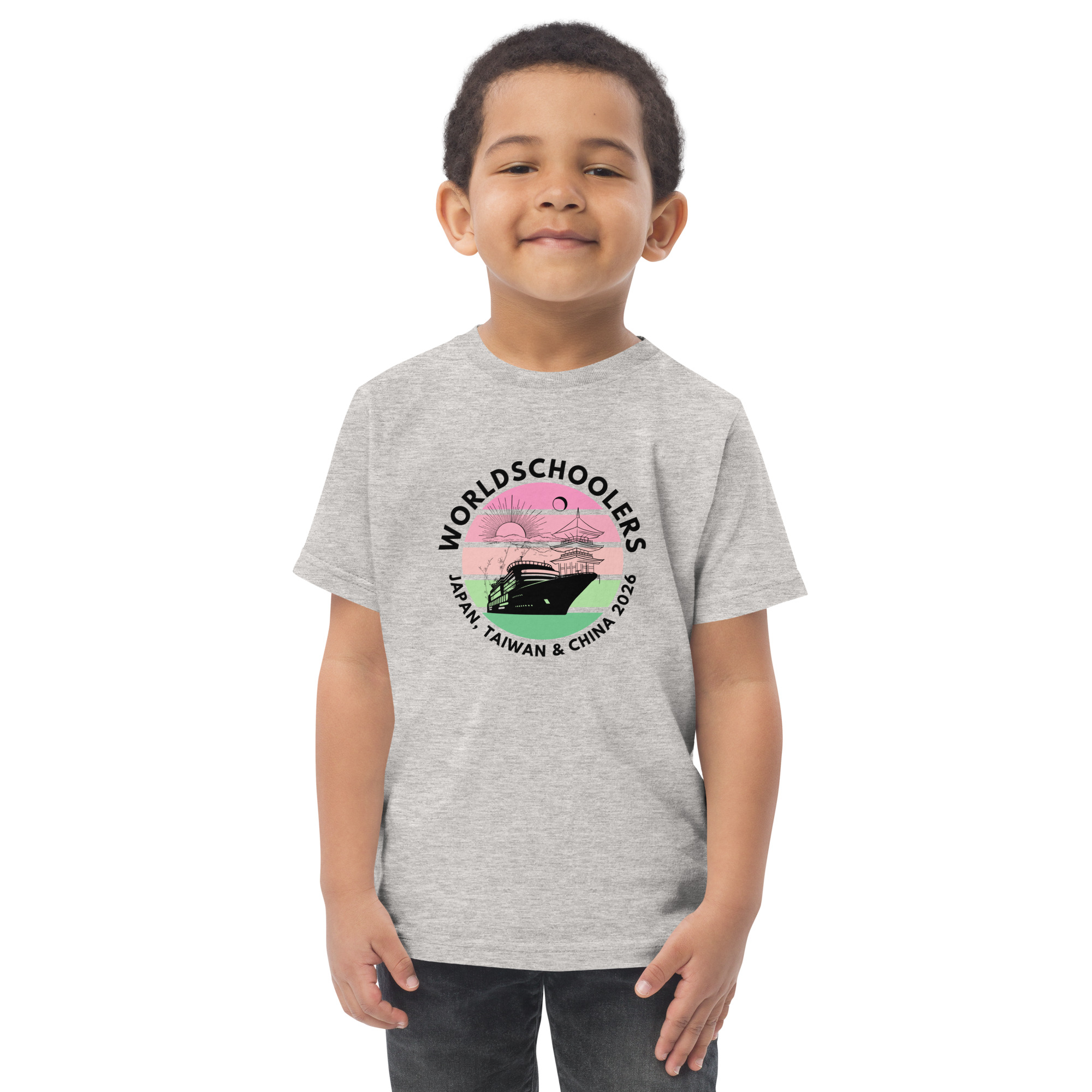 Japan, Taiwan & China | Toddler jersey t-shirt
