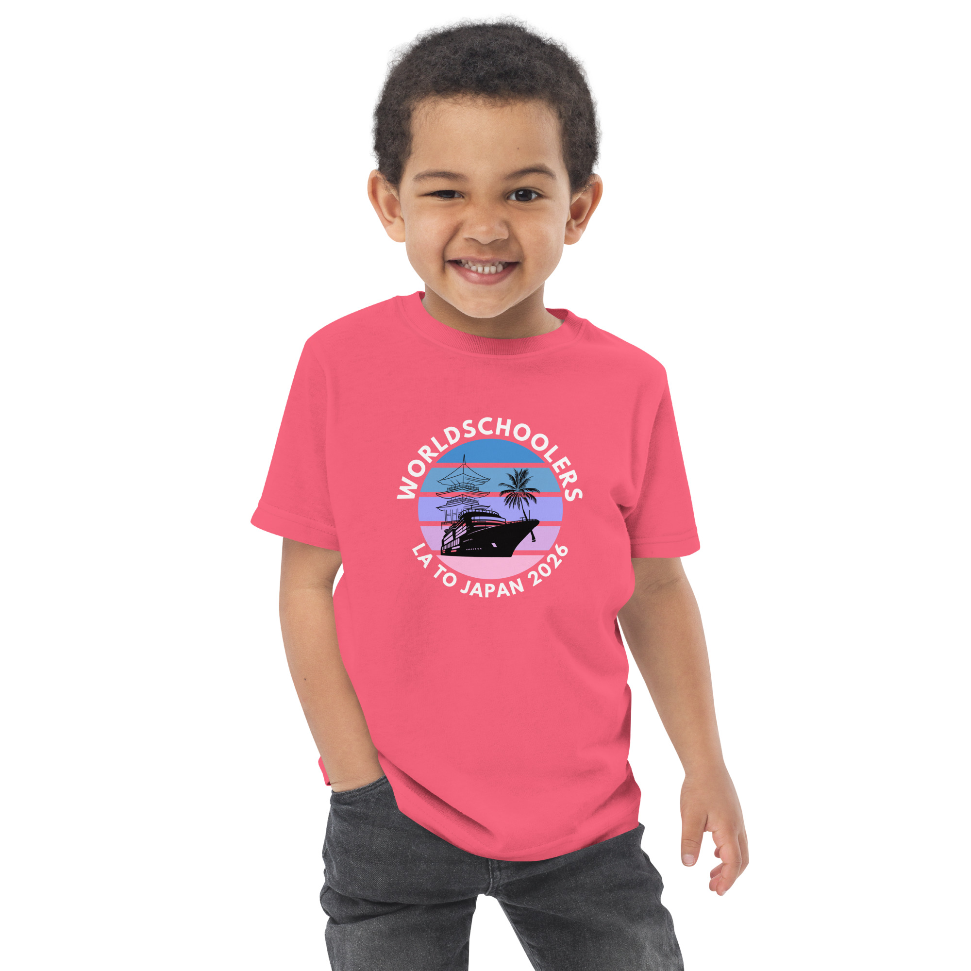 LA to Japan 2026 | Toddler jersey t-shirt